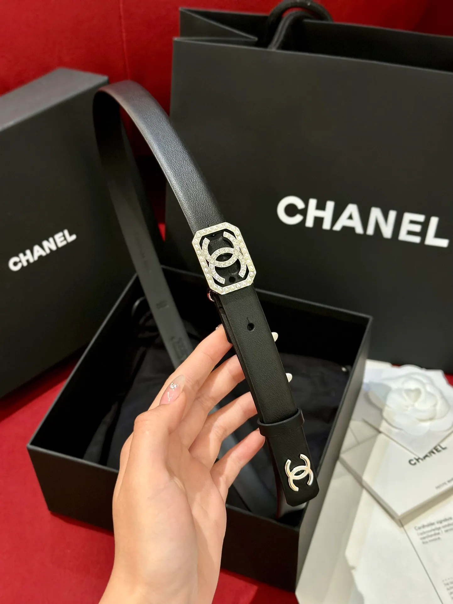 💰480💰Full package💰 💍Purchase level CHANEL⚡️🌹Latest fashion styles for women‼ ️‼ ️ The tail has a double C classic logo, top quality, genuine molded high-end custom leather hardware, custom pure steel hardware buckles, the belt adopts an elastic waist design to achieve a slimming effect, genuine positioning logo printing, comparable to the genuine product ⚡️🌹 Width 2.0cm