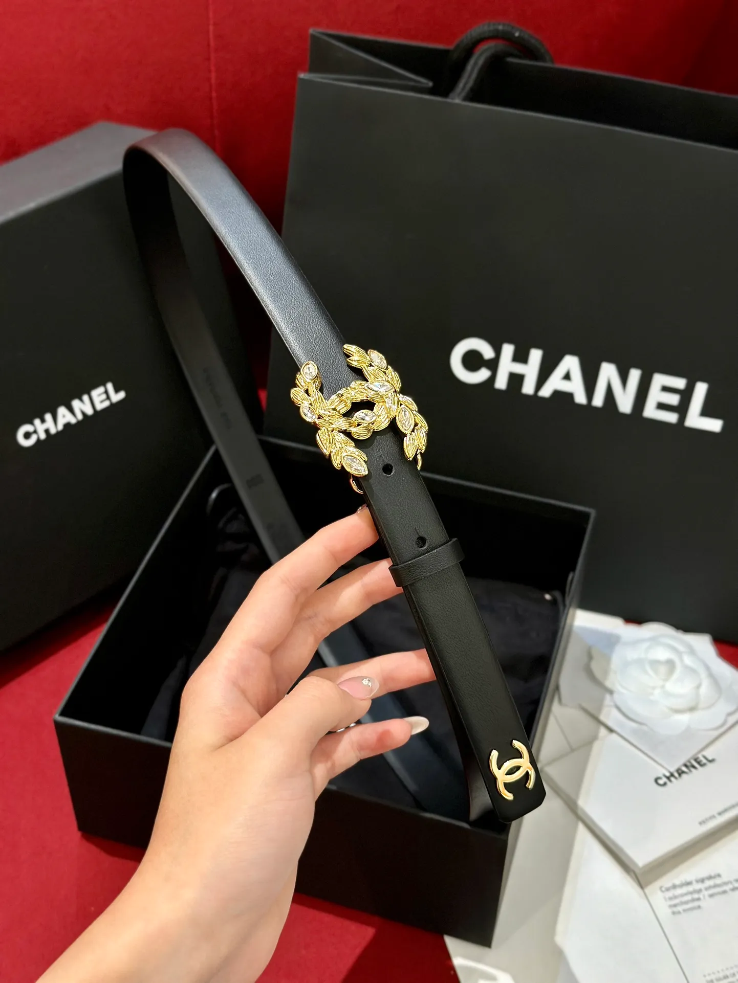 💰480💰Full package💰 💍Purchase level CHANEL⚡️🌹Latest fashion styles for women‼ ️‼ ️ The tail has a double C classic logo, top quality, genuine molded high-end custom leather hardware, custom pure steel hardware buckles, the belt adopts an elastic waist design to achieve a slimming effect, genuine positioning logo printing, comparable to the genuine product ⚡️🌹 Width 2.0cm
