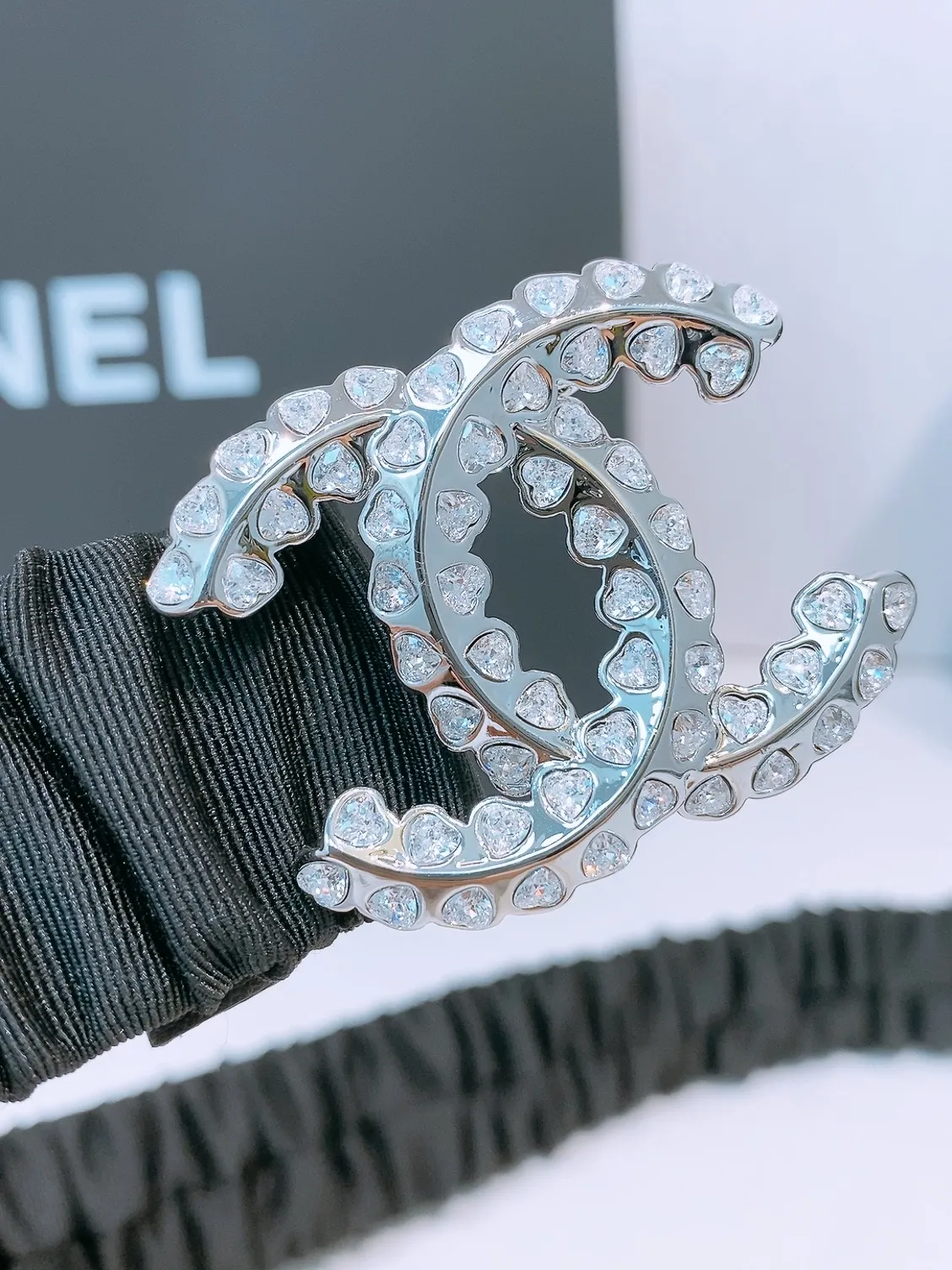 💰460💰Full package💰 💍Purchase level Chanel ⚡️🌹chanel 25c cc rhinestones Brass logo buckle Calfskin Silver metal and gold metal 3.0cm boutique Full of elasticity Versatile Elegant Size including buckle S=65cm total length (available 75, 80, 85) M=70cm L =75cm XL=80cm, one size can be used in 3 to 4 sizes!