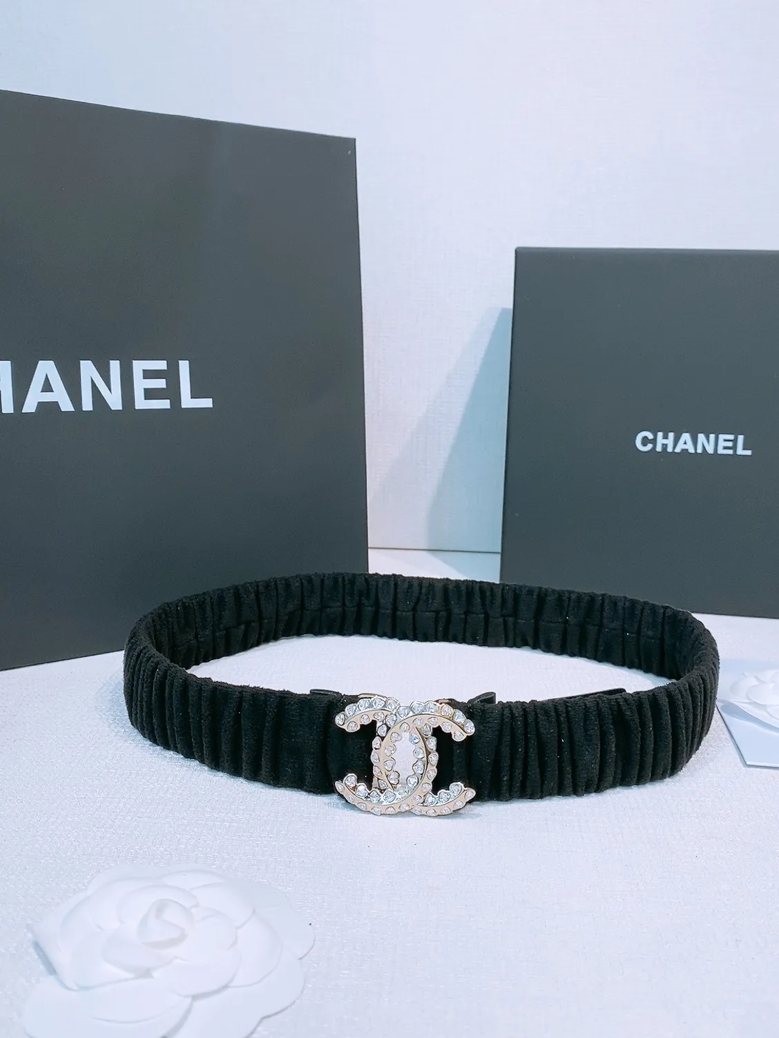 💰460💰Full package💰 💍Purchase level Chanel ⚡️🌹chanel 25c cc rhinestones Brass logo buckle Calfskin Silver metal and gold metal 3.0cm boutique Full of elasticity Versatile Elegant Size including buckle S=65cm total length (available 75, 80, 85) M=70cm L =75cm XL=80cm, one size can be used in 3 to 4 sizes!