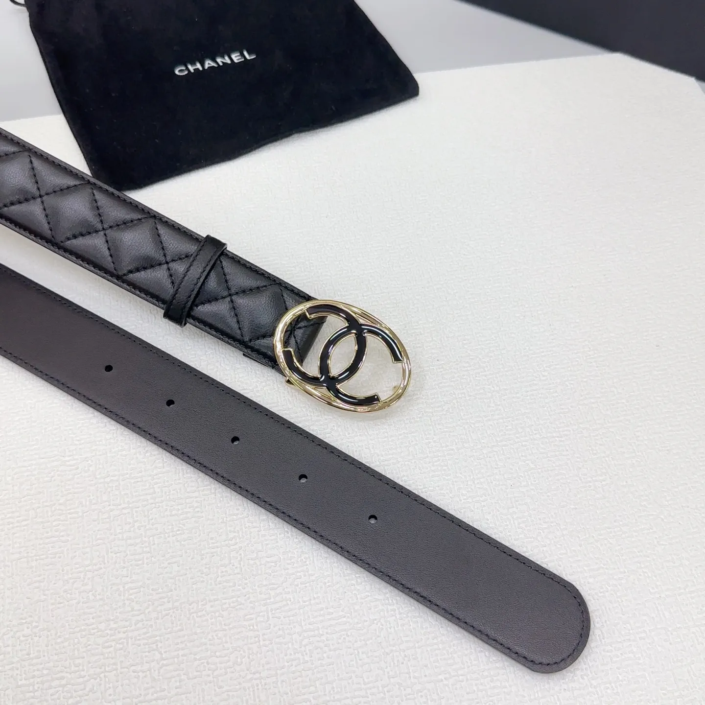 💰520💰Full package💰 💍Purchasing-grade Chanel belt⚡️🌹4.0cm double-sided first-layer sheepskin⚡️🌹Length.75.80.85.90.95.100.105 Euro⚡️🌹Customized original mold with copper hardware buckle