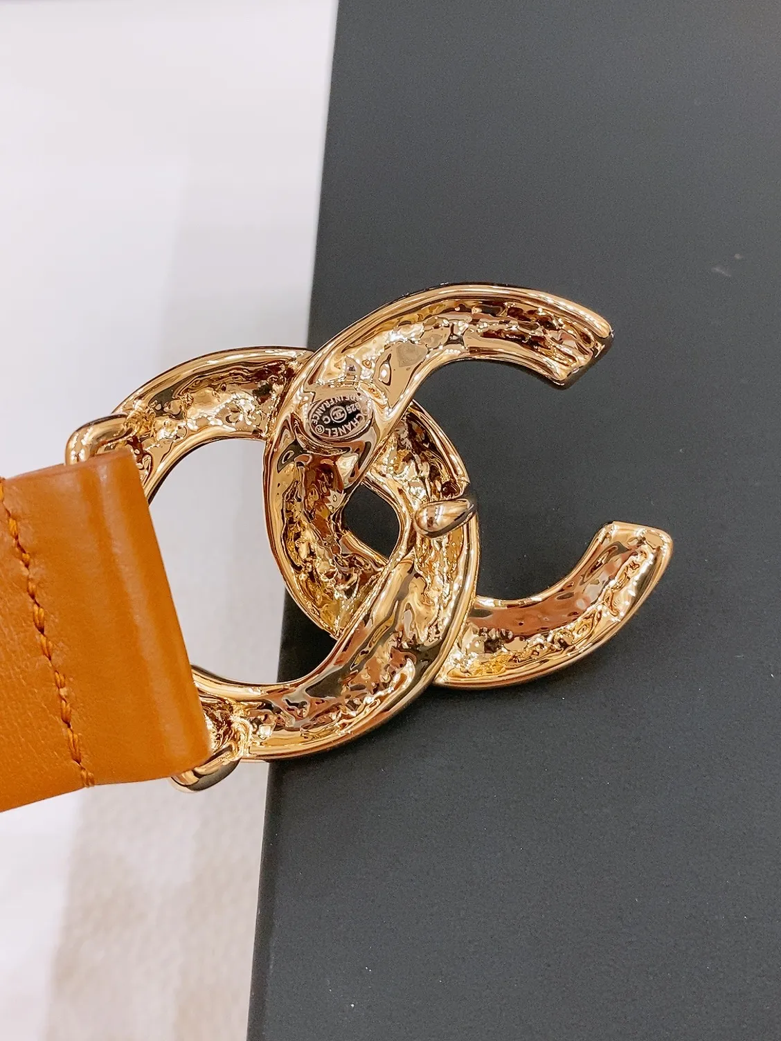 💰460💰Full package💰 💍Purchase level Chanel -chanel belt classic double C belt, CC hardware with imported calf leather body, perfect texture, simply the finishing touch in spring, belt diameter and width 3.0cm