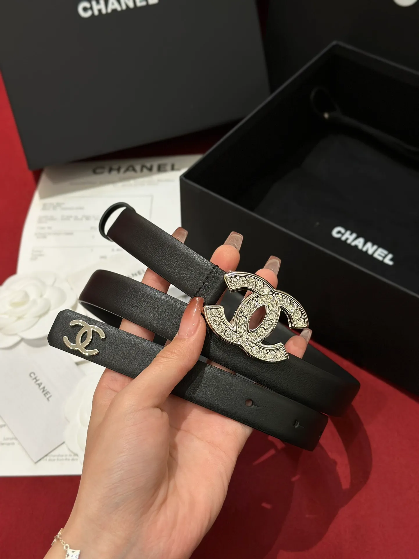 💰480💰Full package💰 💍Purchase level CHANEL⚡️🌹Latest fashion styles for women‼ ️‼ ️ The tail has a double C classic logo, top quality, genuine molded high-end custom leather hardware, custom pure steel hardware buckles, the belt adopts an elastic waist design to achieve a slimming effect, genuine positioning logo printing, comparable to the genuine product ⚡️🌹 Width 2.0cm
