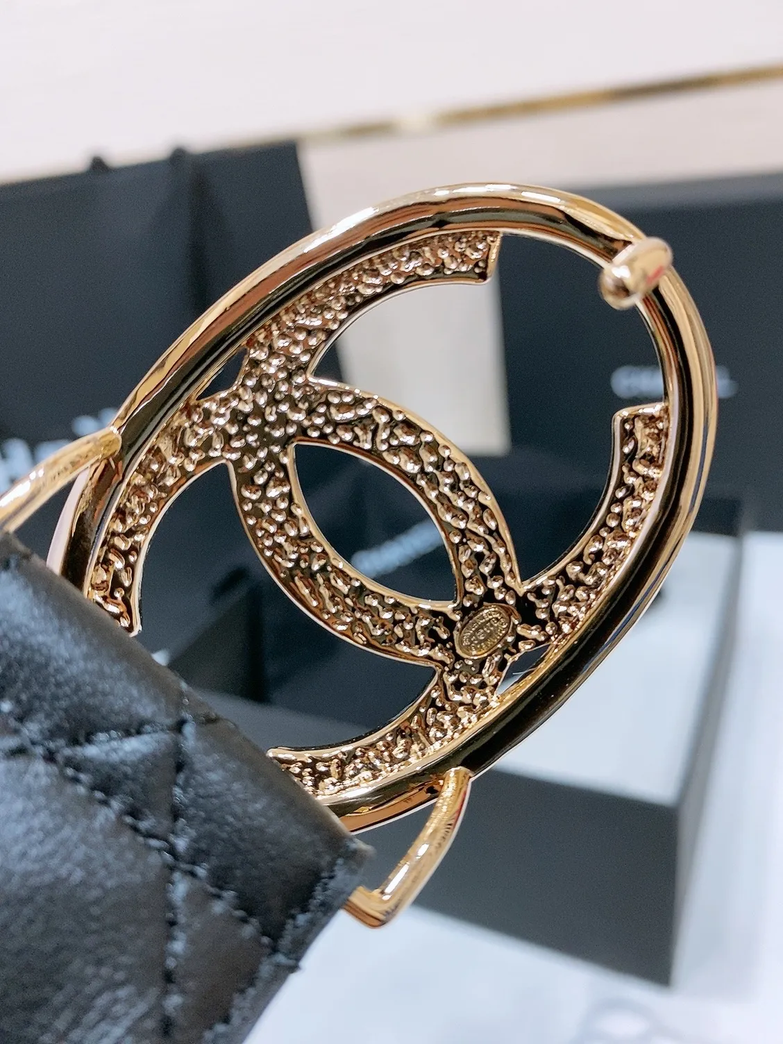 💰560💰Full package💰 💍Purchasing level Grandma 4.0cm⚡️🌹Chanel 24cc logo buckle⚡️🌹Brass metal imported lambskin rhombus belt body⚡️🌹First-layer cowhide bottom soft to the touch and delicate 3.8cm