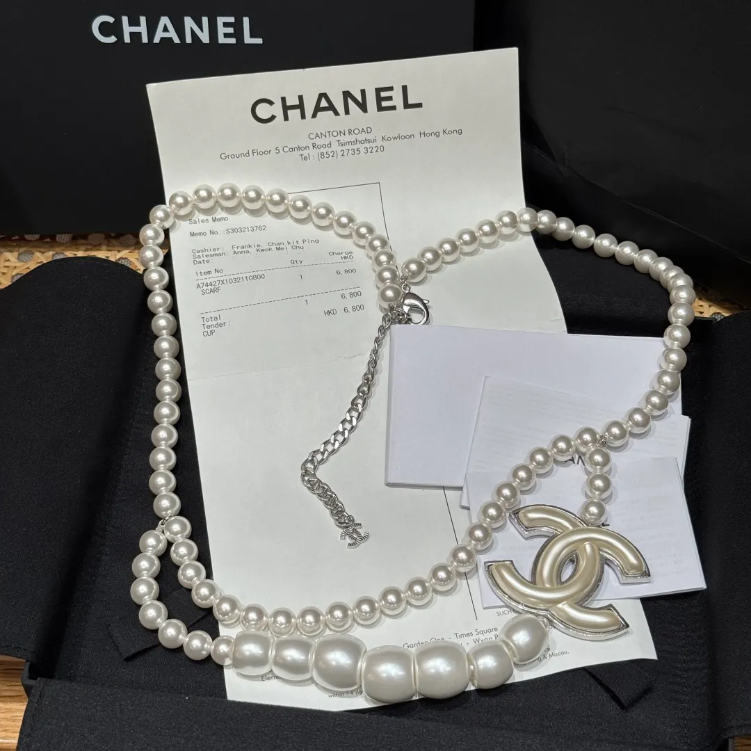 💰680💰Full package💰 💍Purchase level Chanel new pearl waist chain Newly purchased in 2025, #pearl waist chain is usually used to match the black camellia dress👗 The finishing touch, a little extravagant, the overall ladylike feeling, a heart-warming accessory for spring and autumn🥰