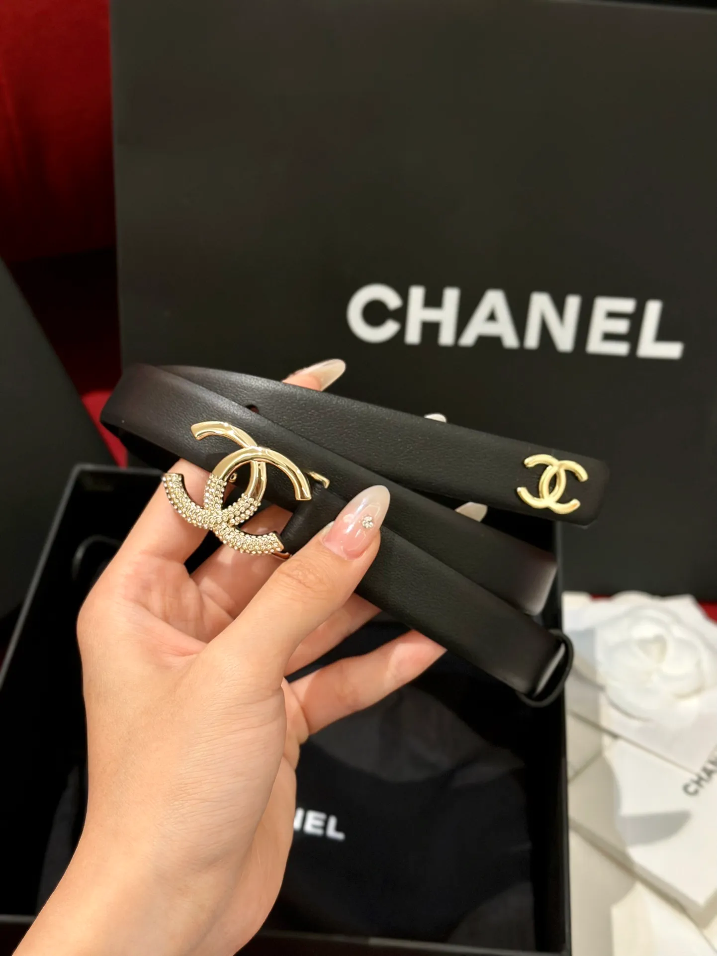 💰480💰Full package💰 💍Purchase level CHANEL⚡️🌹Latest fashion styles for women‼ ️‼ ️ The tail has a double C classic logo, top quality, genuine molded high-end custom leather hardware, custom pure steel hardware buckles, the belt adopts an elastic waist design to achieve a slimming effect, genuine positioning logo printing, comparable to the genuine product ⚡️🌹 Width 2.0cm