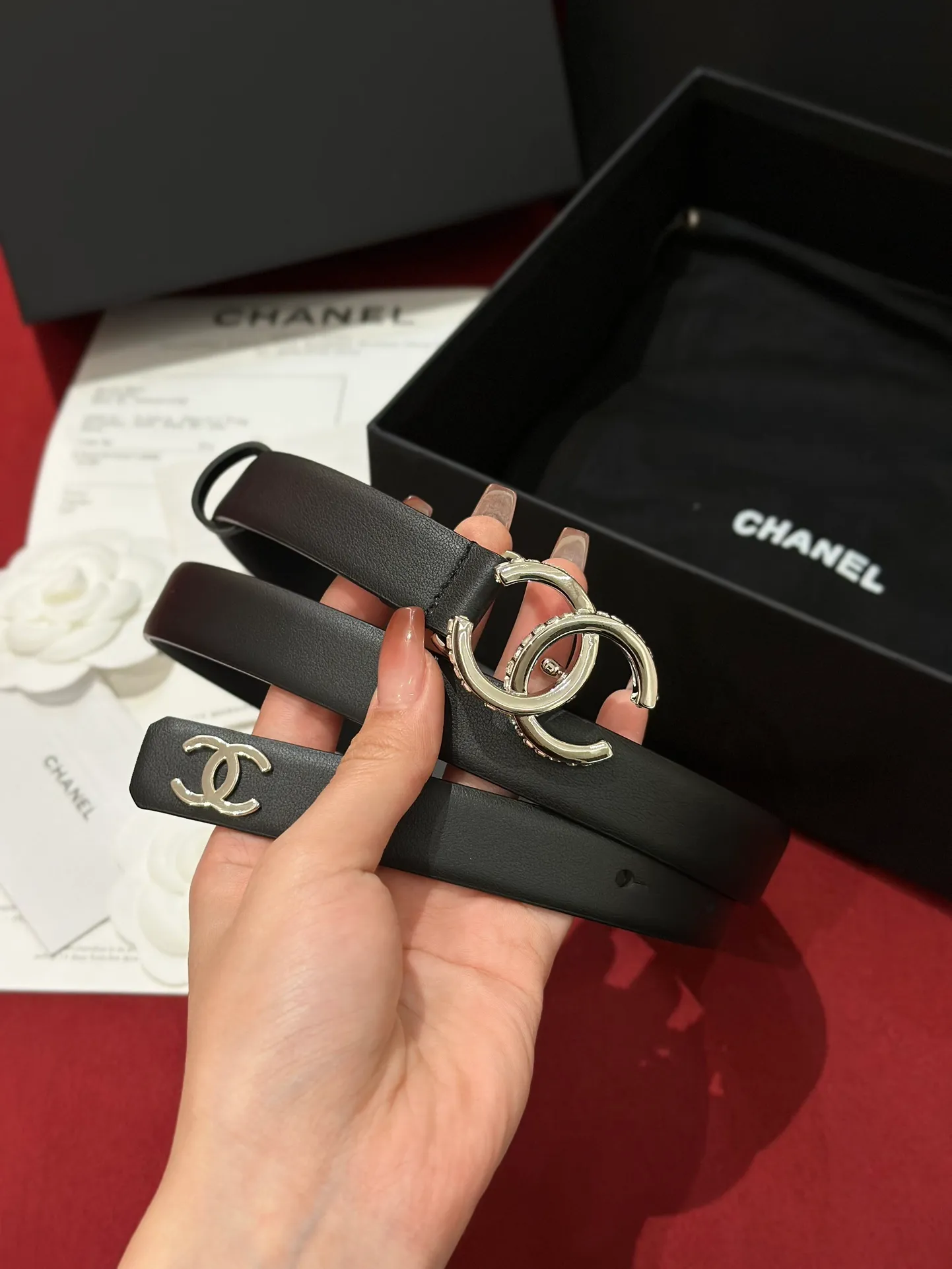 💰480💰Full package💰 💍Purchase level CHANEL⚡️🌹Latest fashion styles for women‼ ️‼ ️ The tail has a double C classic logo, top quality, genuine molded high-end custom leather hardware, custom pure steel hardware buckles, the belt adopts an elastic waist design to achieve a slimming effect, genuine positioning logo printing, comparable to the genuine product ⚡️🌹 Width 2.0cm
