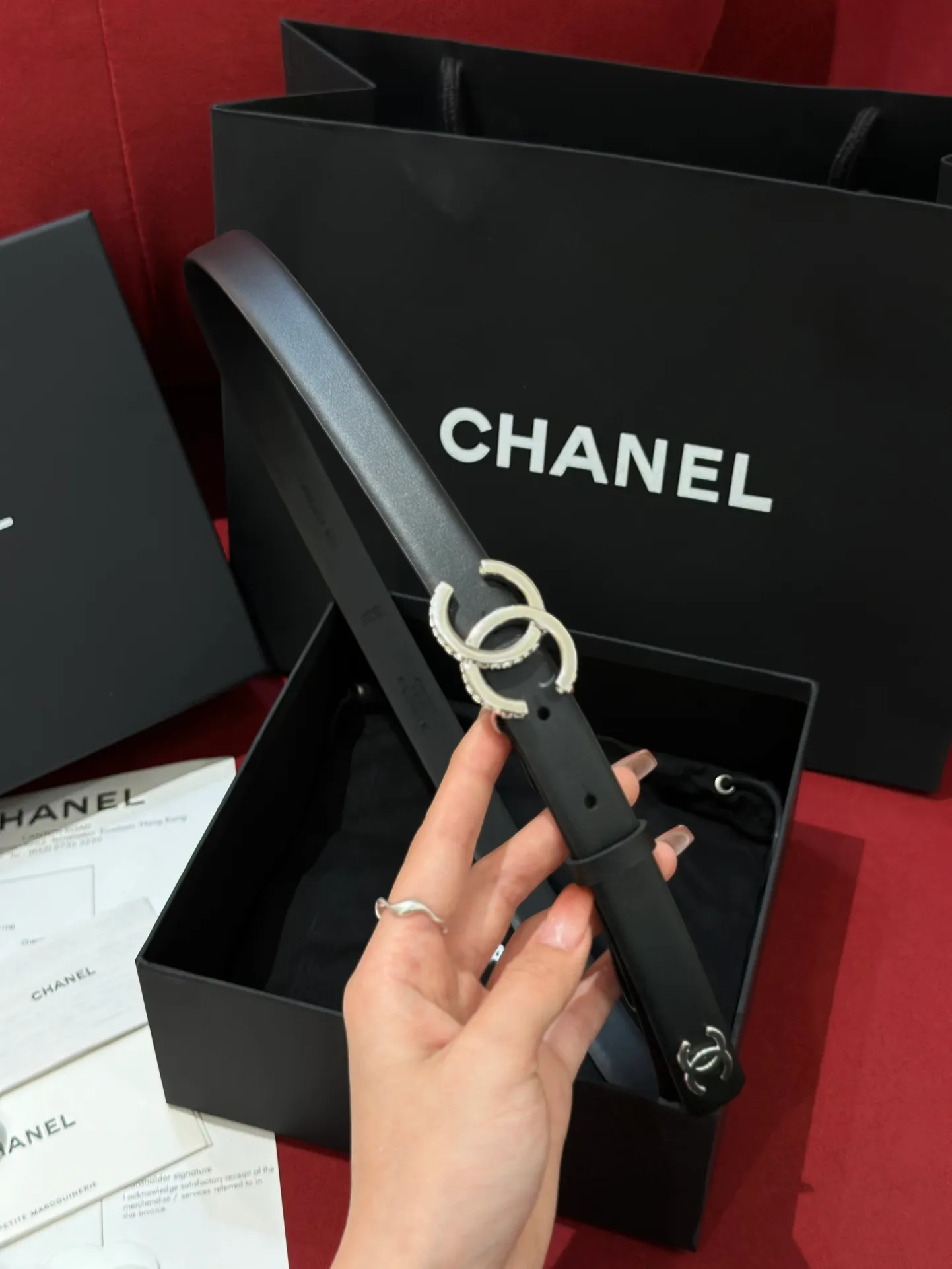 💰480💰Full package💰 💍Purchase level CHANEL⚡️🌹Latest fashion styles for women‼ ️‼ ️ The tail has a double C classic logo, top quality, genuine molded high-end custom leather hardware, custom pure steel hardware buckles, the belt adopts an elastic waist design to achieve a slimming effect, genuine positioning logo printing, comparable to the genuine product ⚡️🌹 Width 2.0cm
