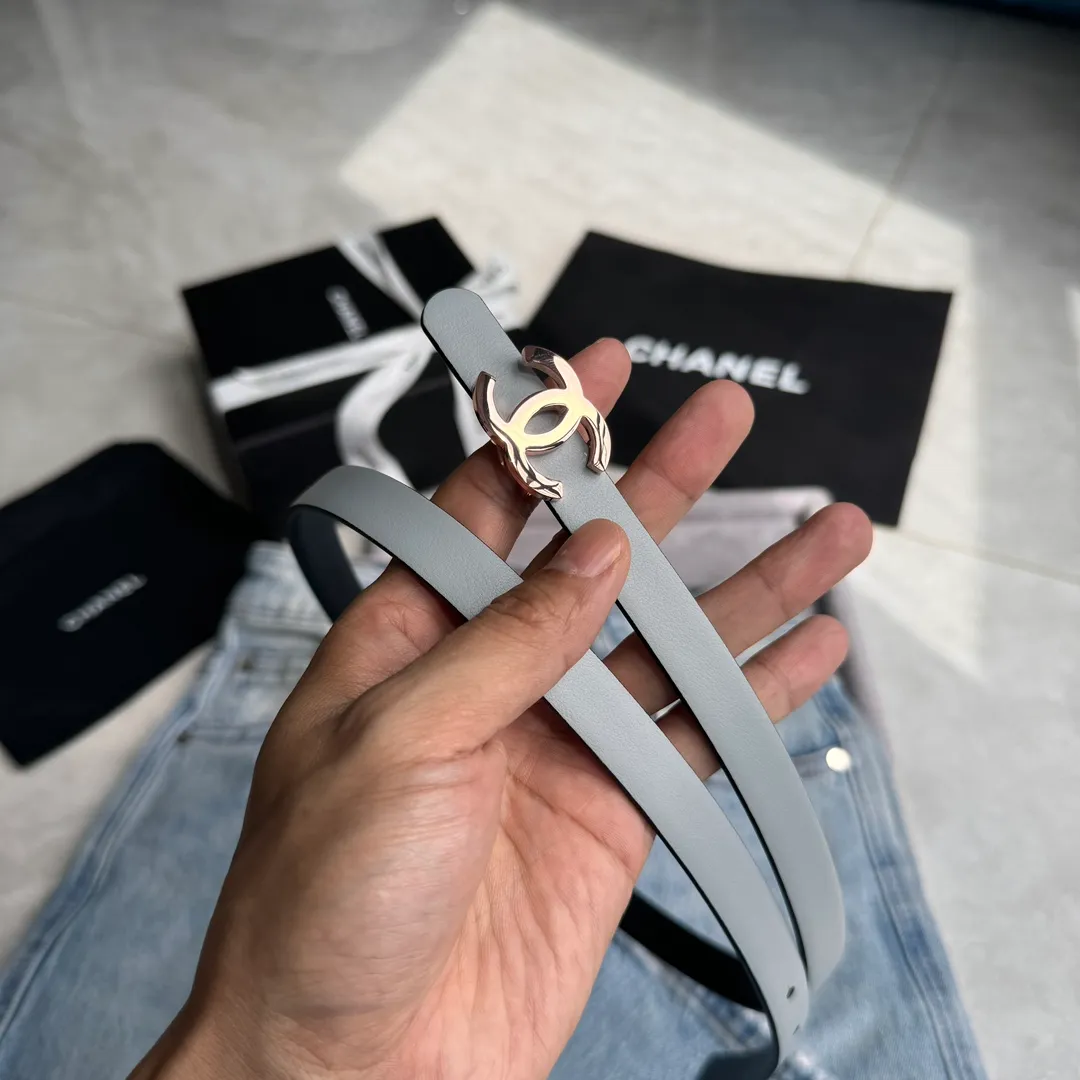 💰440💰Full package💰 💍Purchase-grade Chanel belt⚡️🌹Width 1.5cm, double-sided first-layer imported cowhide⚡️🌹Length: 75-100 Euro, copper five-button original mold opening and customization
