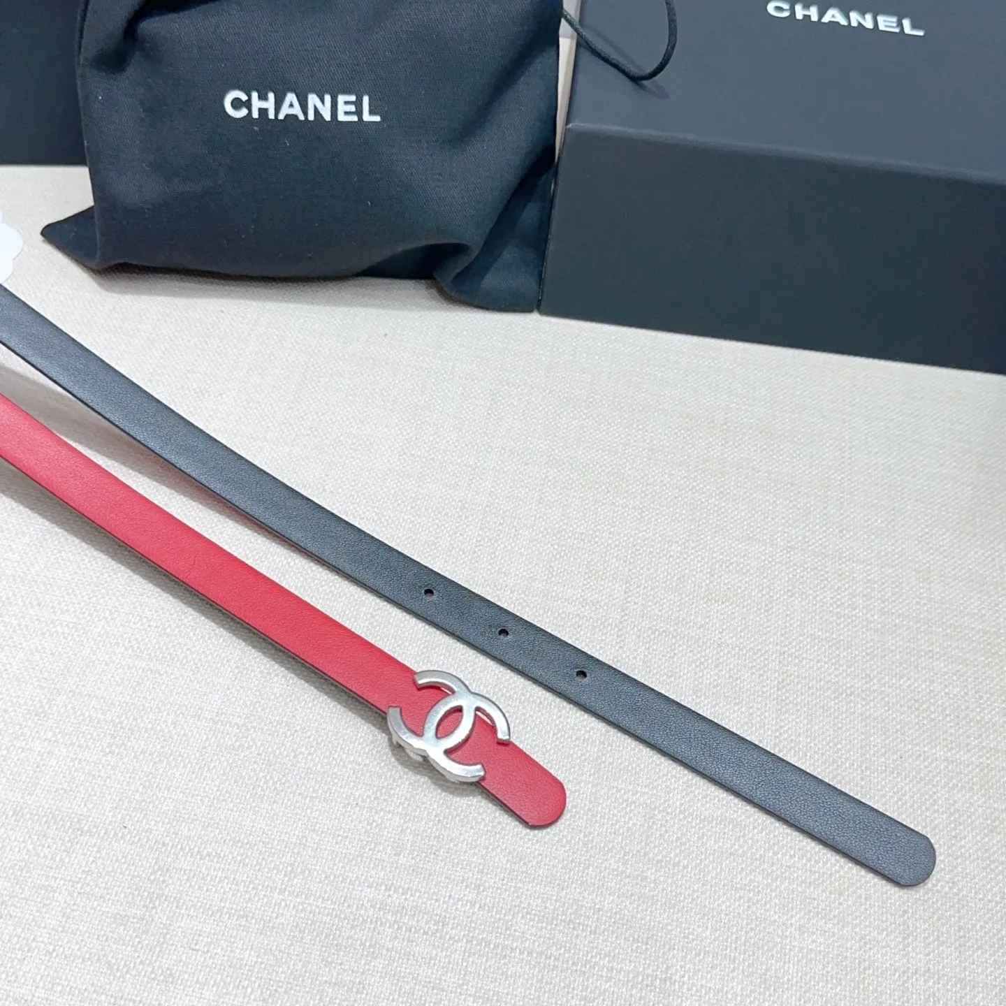 💰440💰Full package💰 💍Purchase-grade Chanel belt⚡️🌹Width 1.5cm, double-sided first-layer imported cowhide⚡️🌹Length: 75-100 Euro, copper five-button original mold opening and customization
