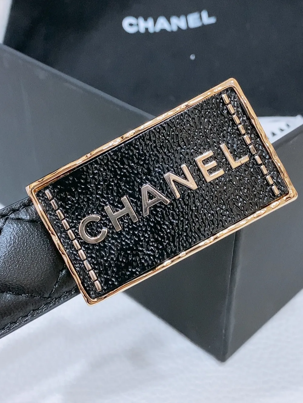 💰480💰Full package💰 💍Purchase level Chanel classic double C belt belt with logo buckle and imported calf and sheepskin body, perfect texture, simply the finishing touch in spring, belt diameter 3.0cm