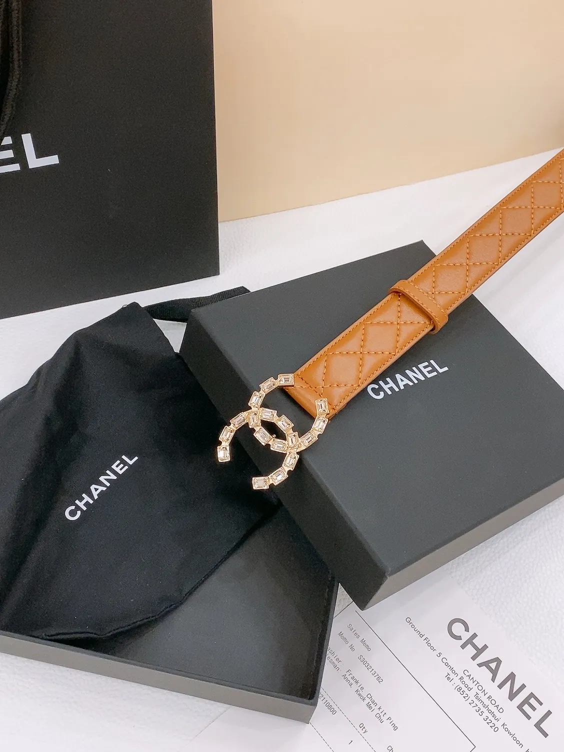 💰480💰Full package💰 💍Purchasing agent level Chanel CC Logo diamond belt for women, round metal double C letter logo, made of diamond sheepskin, the sheepskin texture is super soft, the hardware buckle is very well made, showing the waist shape, very versatile, it is very nice to match with skirts, windbreakers and jeans. Width 3.0cm