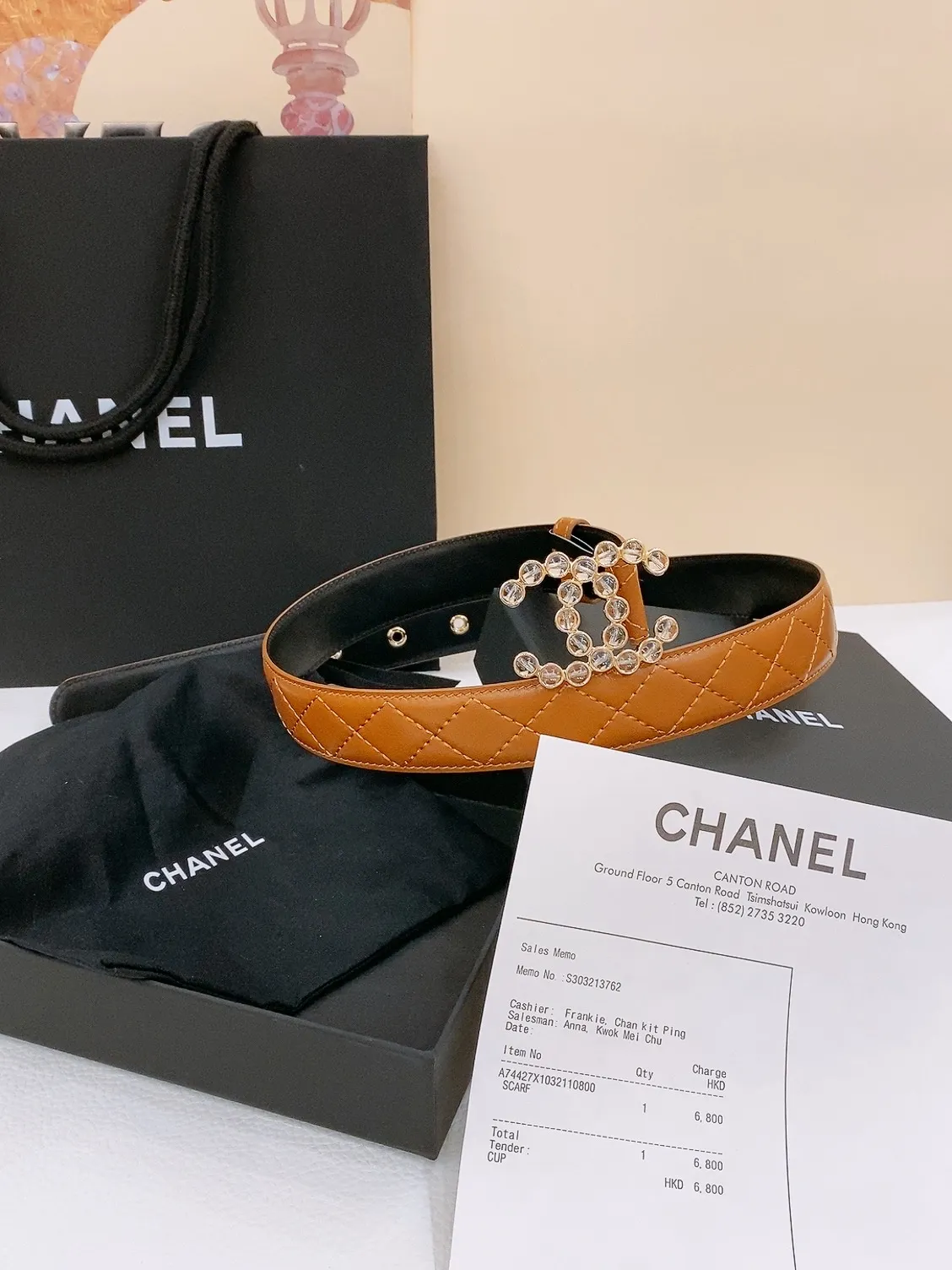 💰480💰Full package💰 💍Purchasing agent level Chanel CC Logo diamond belt for women, round metal double C letter logo, made of diamond sheepskin, the sheepskin texture is super soft, the hardware buckle is very well made, showing the waist shape, very versatile, it is very nice to match with skirts, windbreakers and jeans. Width 3.0cm