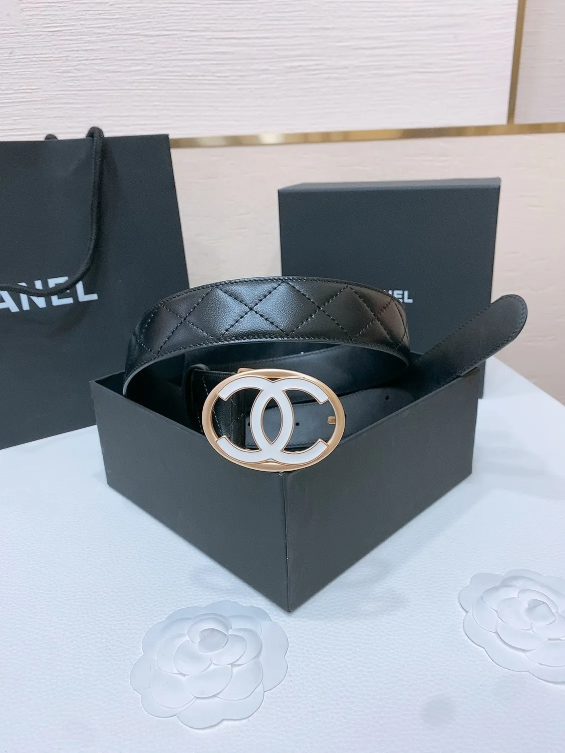 💰560💰Full package💰 💍Purchasing level Grandma 4.0cm⚡️🌹Chanel 24cc logo buckle⚡️🌹Brass metal imported lambskin rhombus belt body⚡️🌹First-layer cowhide bottom soft to the touch and delicate 3.8cm