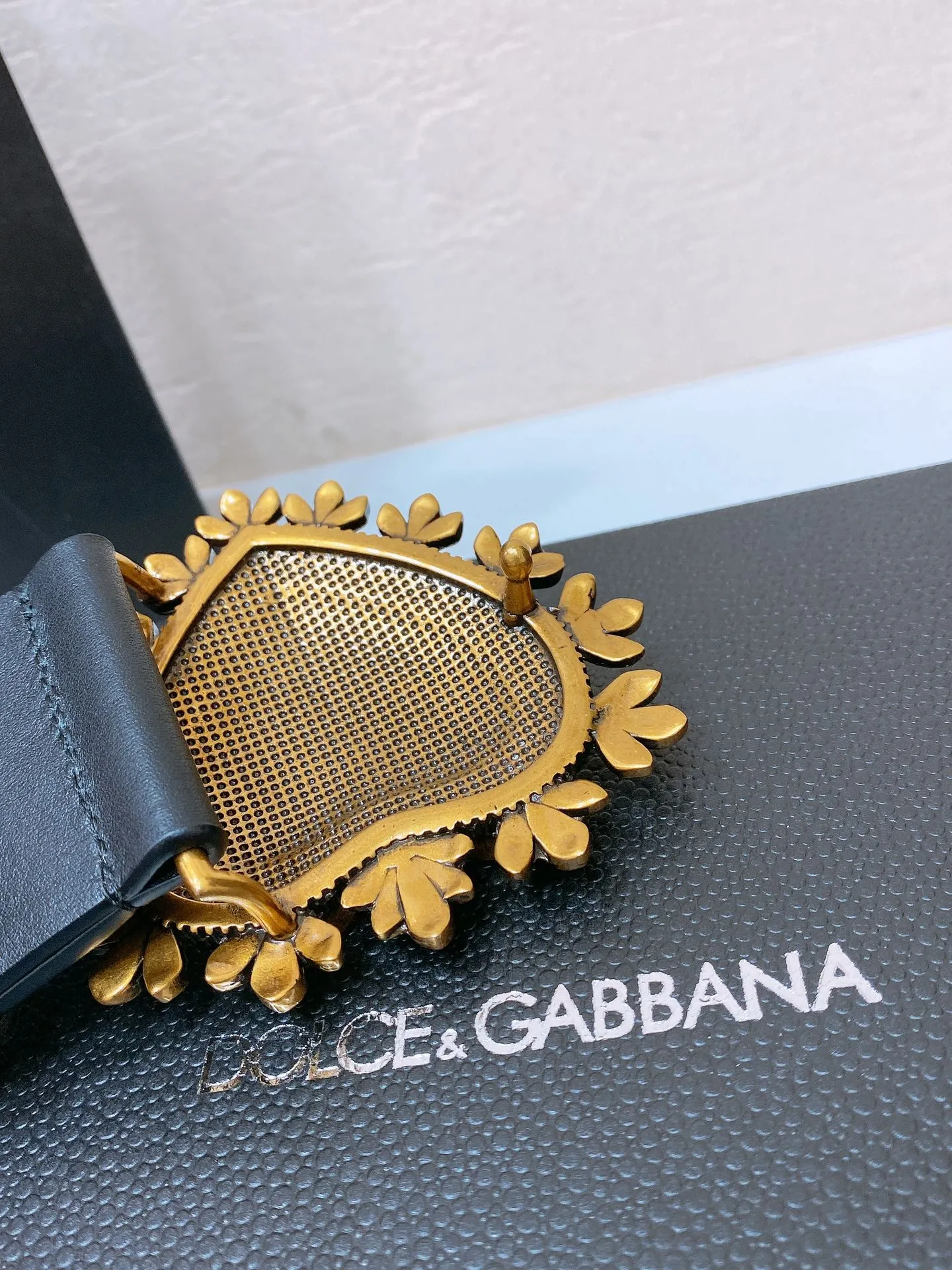 💰560💰Full package💰 💍Purchase grade DG Dolce & Gabbana, DG rhinestone logo love calfskin belt • Point buckle opening and closing below the buckle, imported original patent leather fabric black cowhide with DG simple buckle, fashionable and versatile 5.0cm