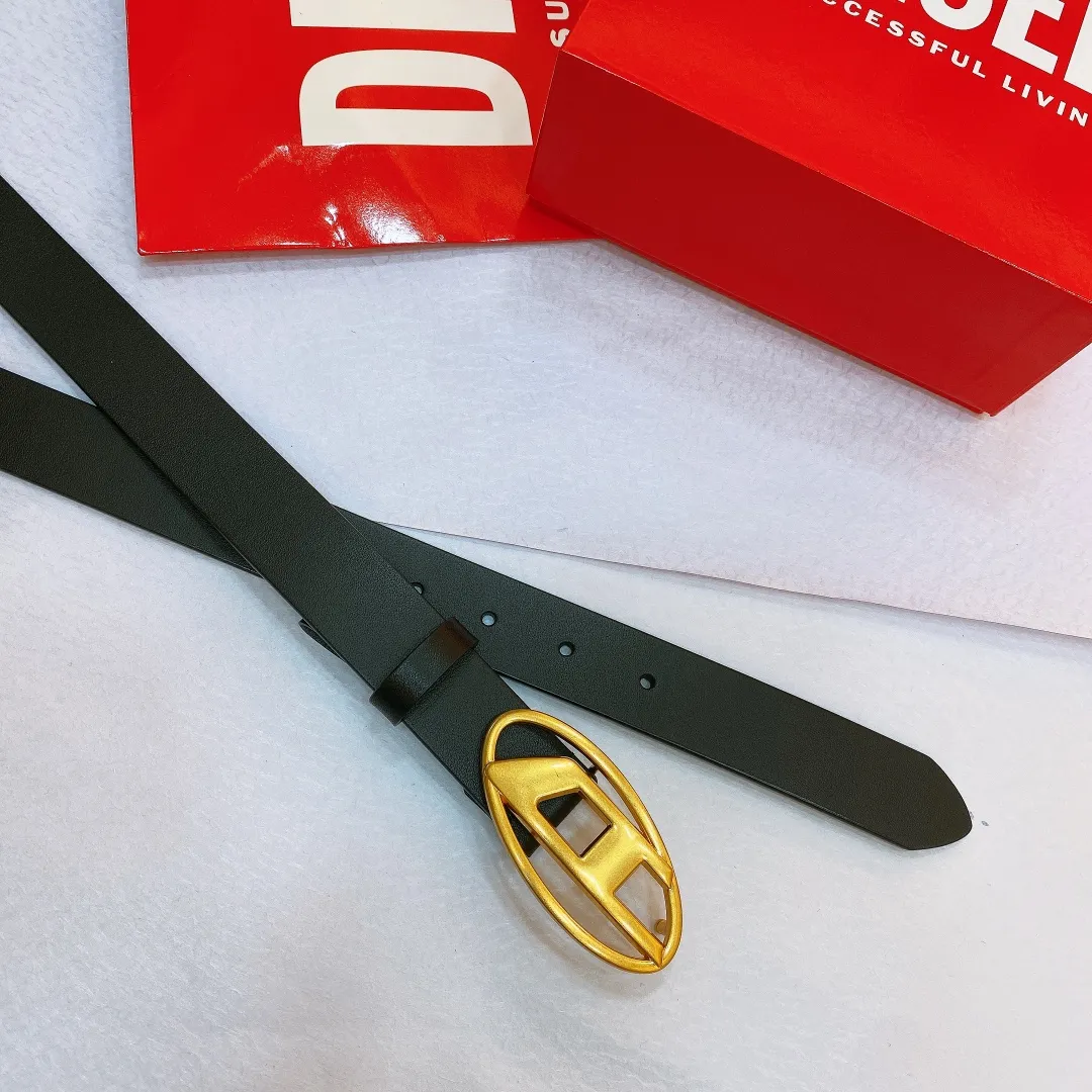💰480💰Authentic packaging💰 💍Purchasing-grade Diesel tree paste leather, retro silver buckle, popular trendy brand, width 3.0cm
