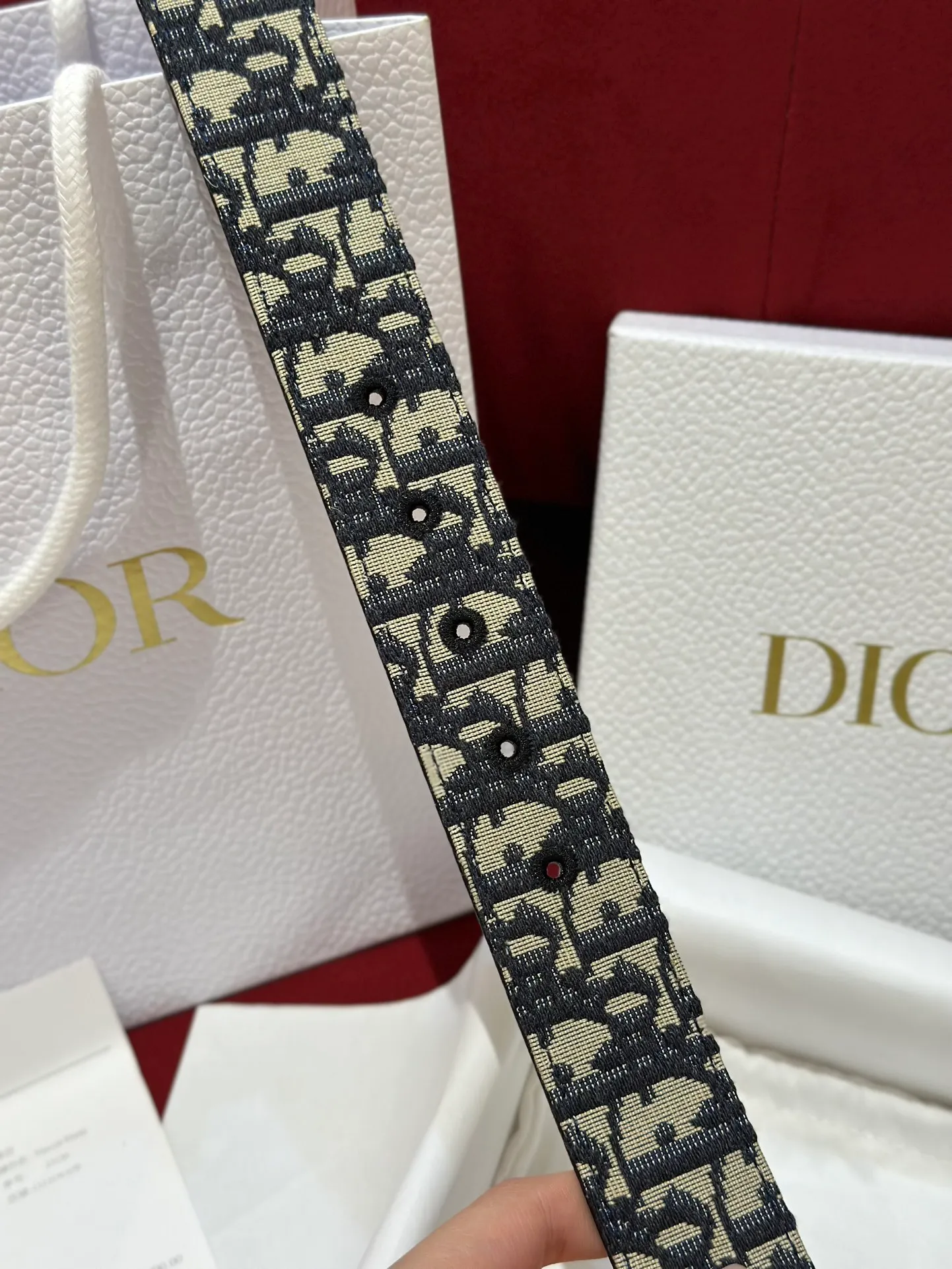 💰460💰Full package💰 💍Purchase-grade Dior imported calfskin soft belt C. D classic logo metal buckle new design buckle calfskin soft belt 3.5cm boutique