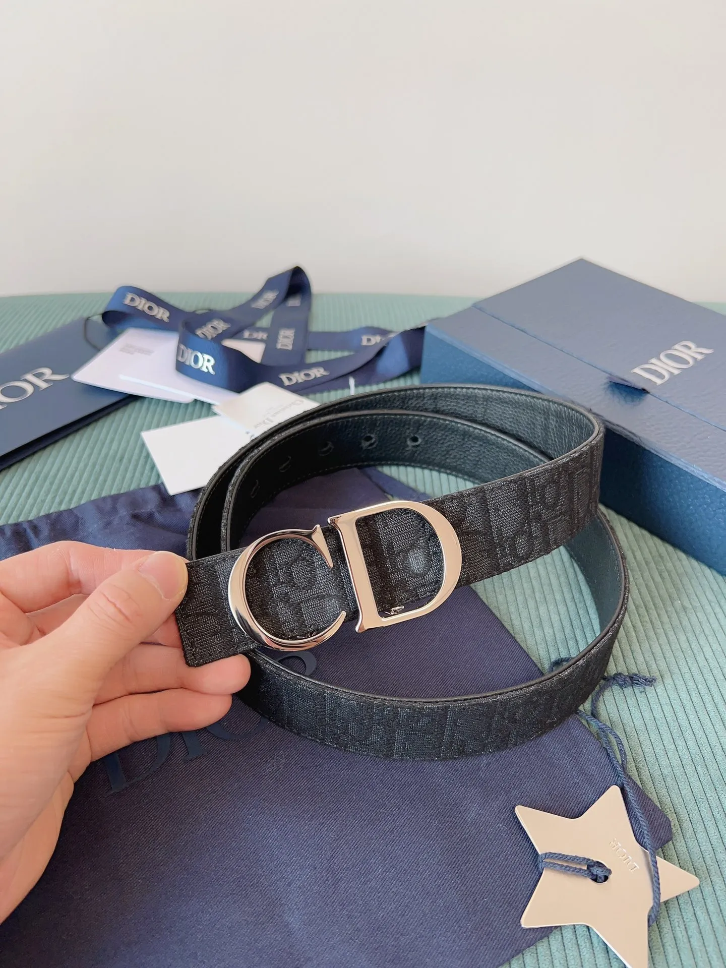 💰480💰Full package💰 💍Purchase level "DIOR" Dior⚡️🌹French original leather double-sided imported first-layer cowhide⚡️🌹The quality is unquestionable. It feels soft and delicate. There is no better, only the best⚡️🌹Size 3.5 cm
