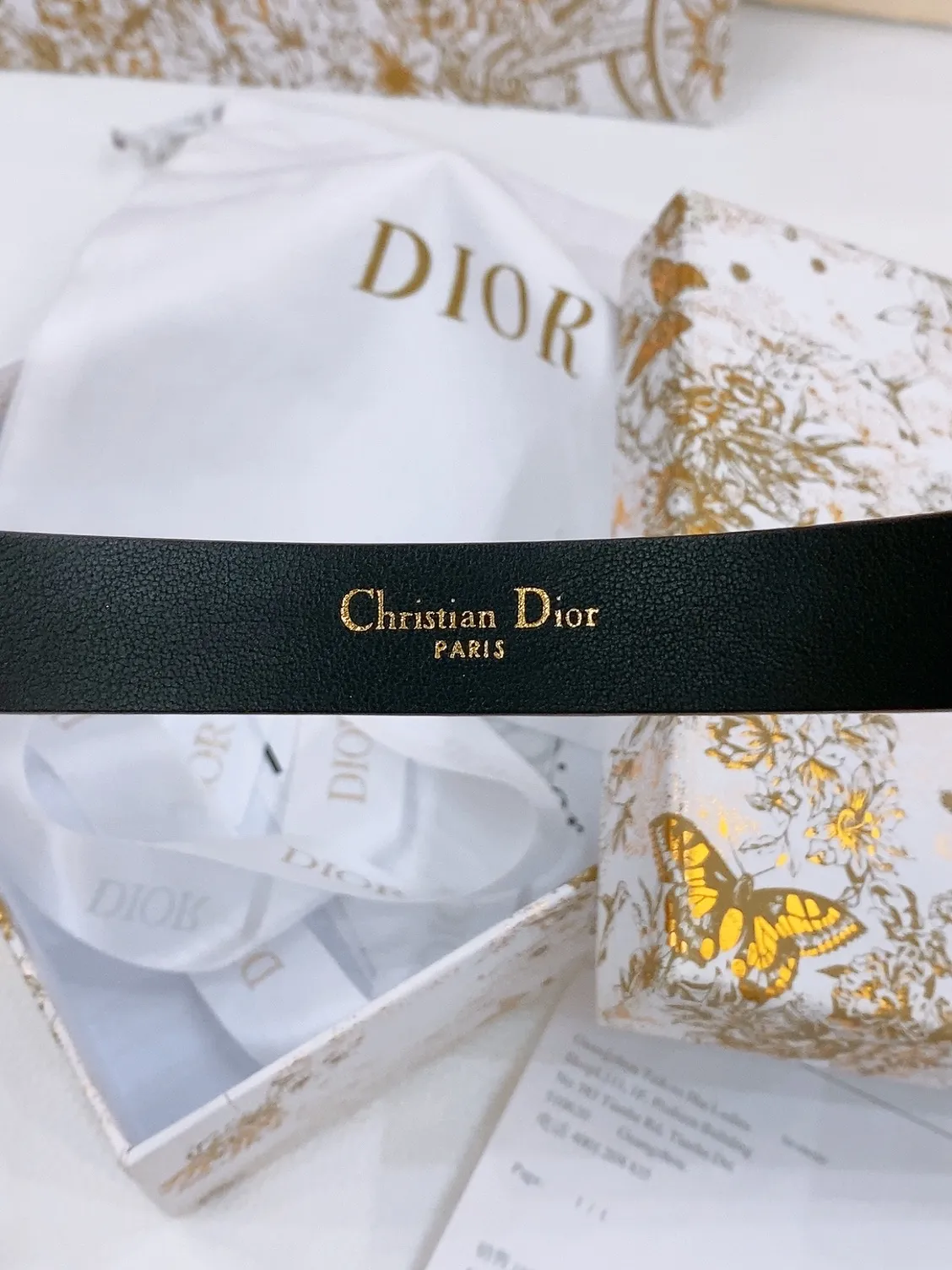 💰440💰Full package💰 💍Purchase level Dior Saddle Belt Brass hardware Double-sided saddle belt Grained cowhide surface and smooth cowhide bottom Soft and delicate feel Belt 2.0cm