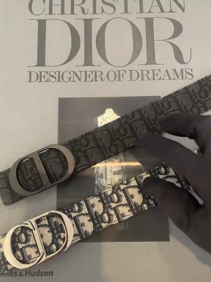 Dior men's belt 35mm