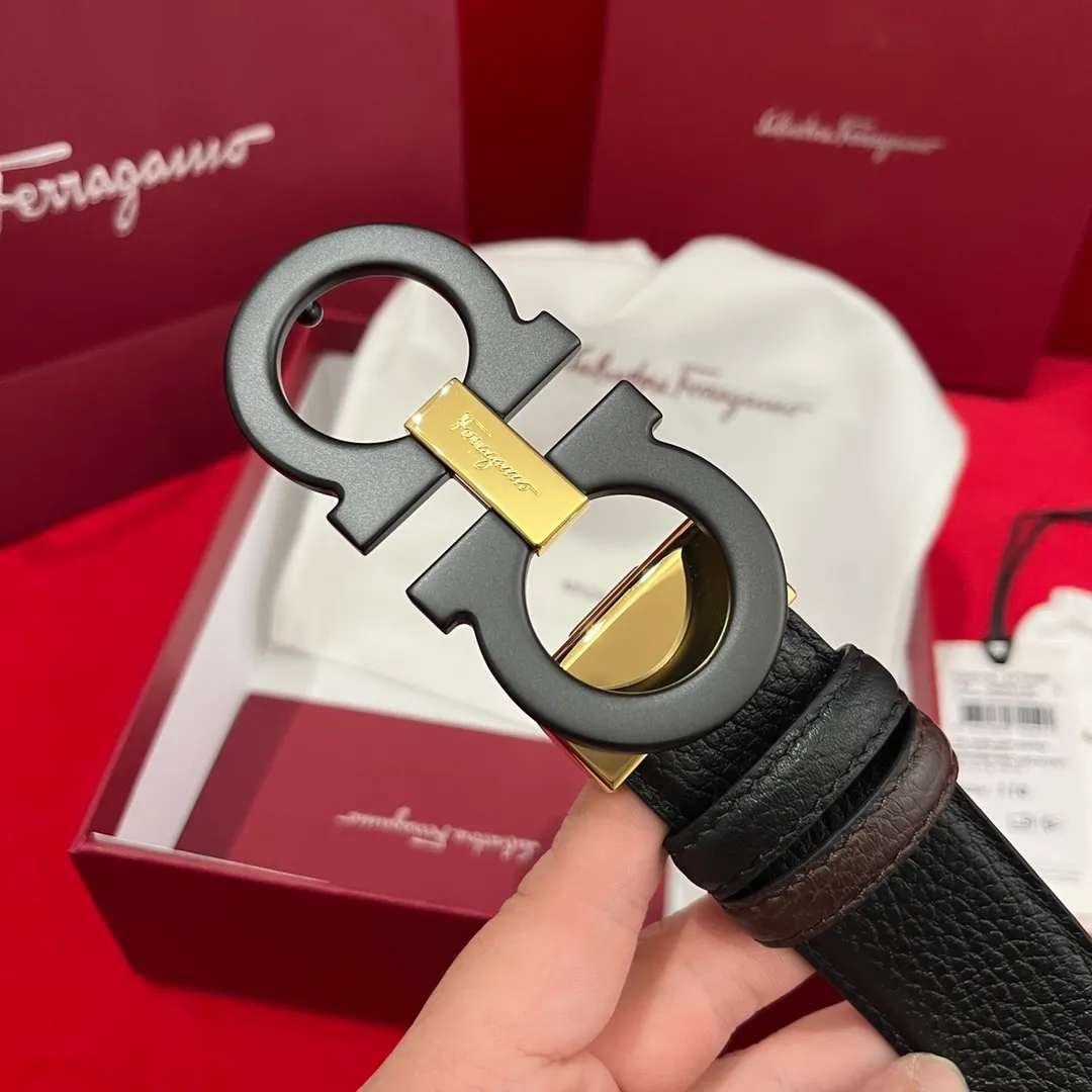 💰440💰Full package💰 💍Purchase level <Ferragamo> Ferragamo⚡️🌹Supports NXP chip scanning⚡️🌹Double-sided Italian imported original lychee pattern Non-market ordinary version Exquisite palladium-plated buckle⚡️🌹Width 35mm The belt is adjustable and can be cut as needed to achieve a slimming effect. Matches the original packaging of the picture
