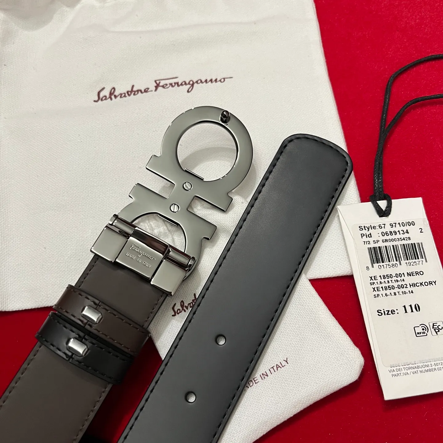 💰440💰Complete package💰 💍Purchasing-grade Ferragamo⚡️🌹Supports NXP chip scanning Double-sided Italian original leather Non-market ordinary version Exquisite palladium-plated buckle Width 3.5cm The belt is adjustable and can be cut as needed to achieve a slim fit