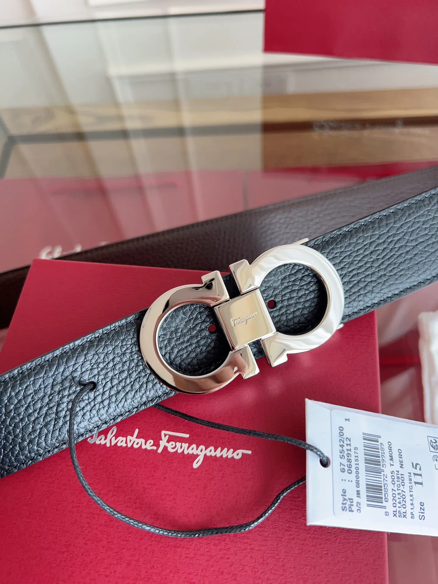 💰440💰Full set of packaging💰 💍Purchase grade Ferragamo 3.5cm⚡️🌹Original leather. Precision brass hardware upgraded version nfc chip, genuine factory IP plating! Original match