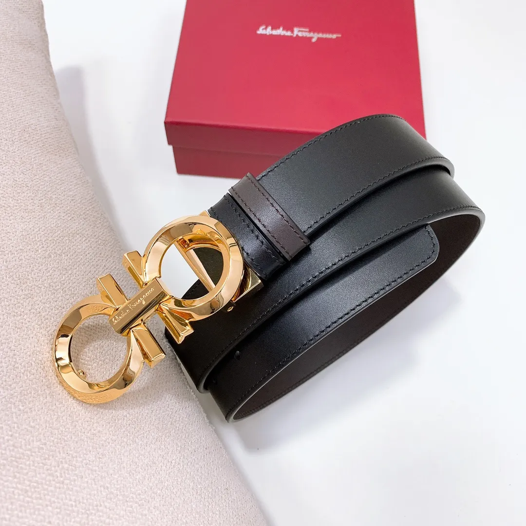 💰440💰Full set of packaging💰 💍Purchase grade Ferragamo 3.5cm original leather. Precision brass hardware upgraded version nfc chip, genuine factory IP plating! Original match