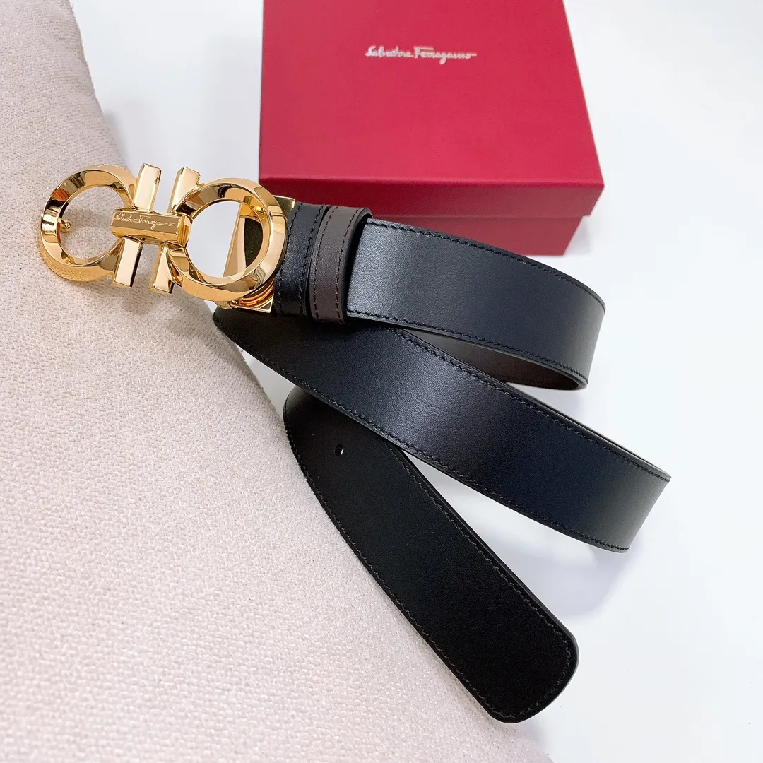 💰440💰Full set of packaging💰 💍Purchase grade Ferragamo 3.5cm original leather. Precision brass hardware upgraded version nfc chip, genuine factory IP plating! Original match