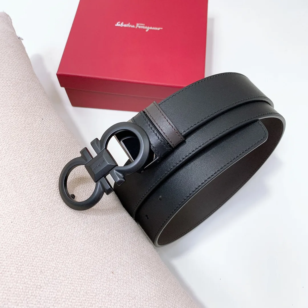 💰440💰Full set of packaging💰 💍Purchase grade Ferragamo 3.5cm original leather. Precision brass hardware upgraded version nfc chip, genuine factory IP plating! Original match