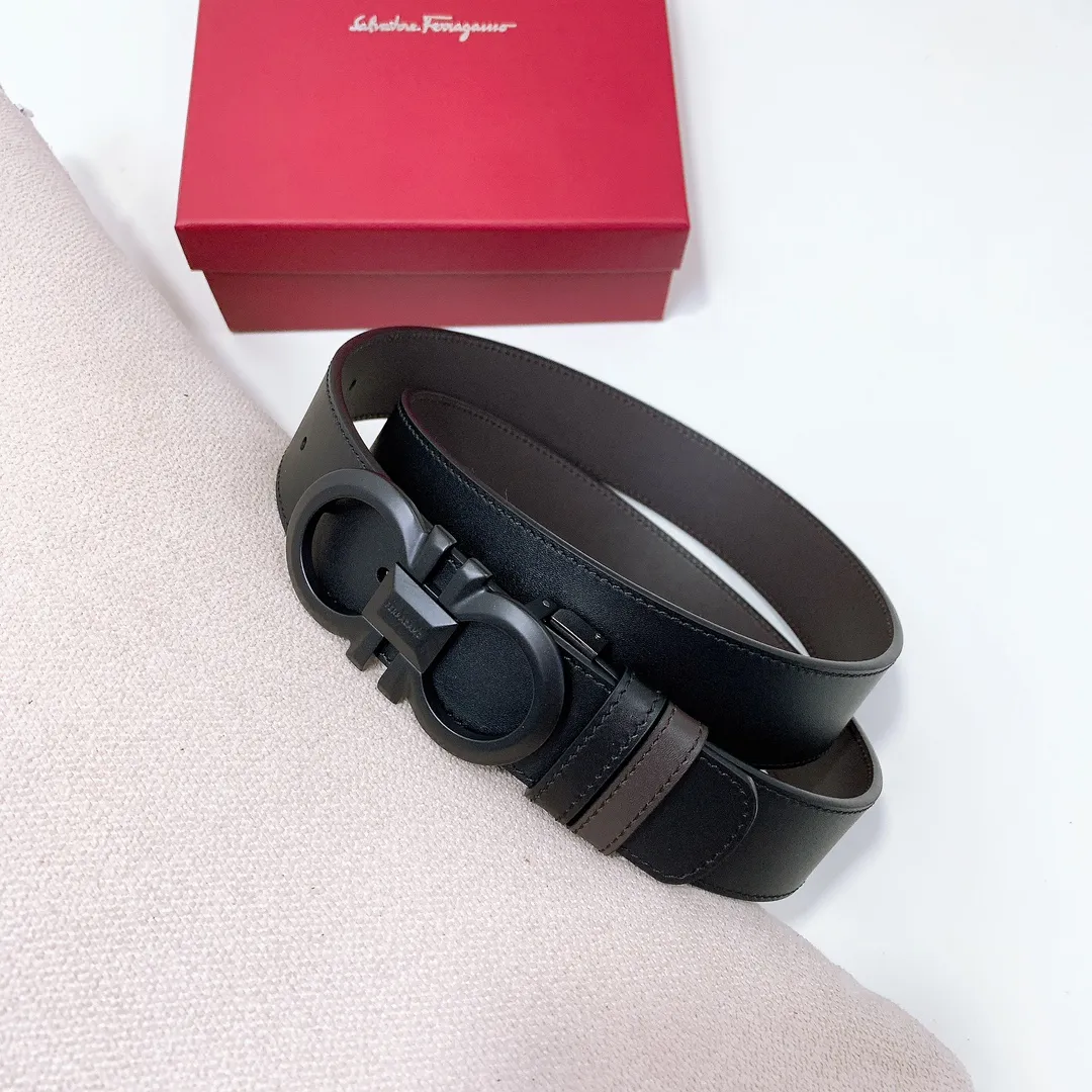 💰440💰Full set of packaging💰 💍Purchase grade Ferragamo 3.5cm original leather. Precision brass hardware upgraded version nfc chip, genuine factory IP plating! Original match