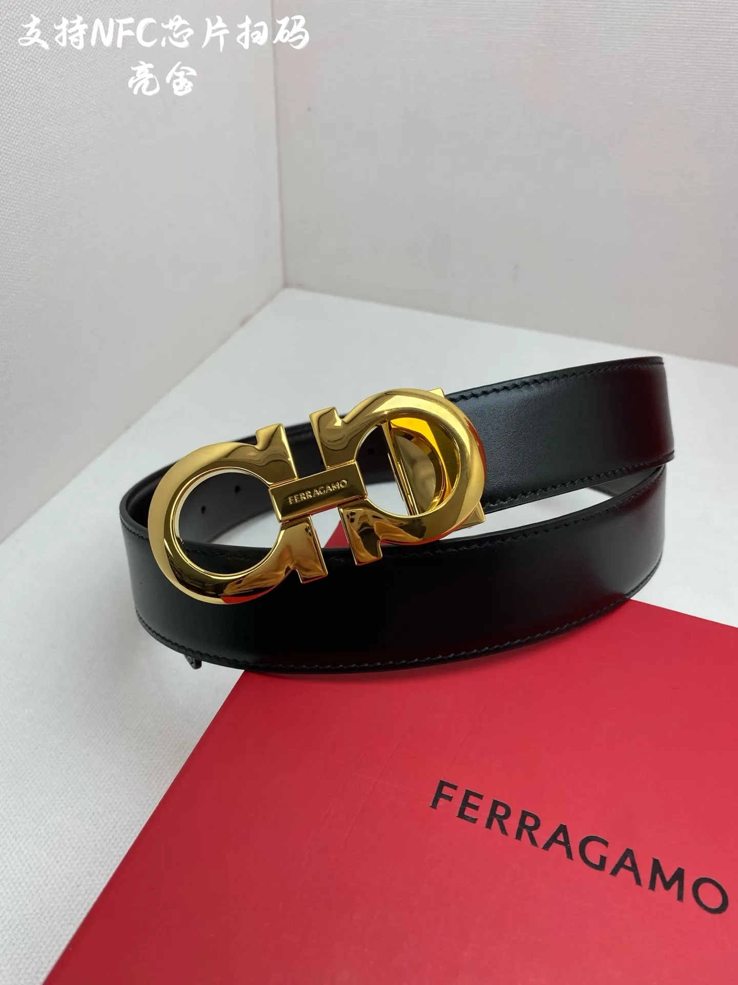 💰440💰Full package💰 💍Purchasing agent Ferragamo⚡️🌹3.5cm high-end customized men's belt, double-sided imported cowhide, you can choose to match it. Genuine material, very textured, fashionable and classic without losing style, can be cut by yourself