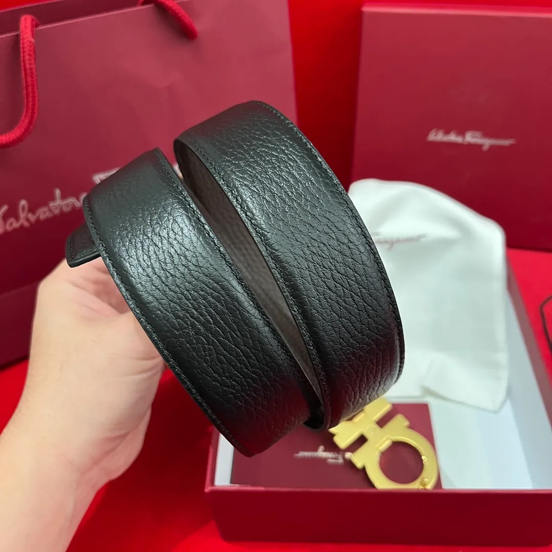 💰440💰Full package💰 💍Purchase level <Ferragamo> Ferragamo⚡️🌹Supports NXP chip scanning⚡️🌹Double-sided Italian imported original lychee pattern Non-market ordinary version Exquisite palladium-plated buckle⚡️🌹Width 35mm The belt is adjustable and can be cut as needed to achieve a slimming effect. Matches the original packaging of the picture