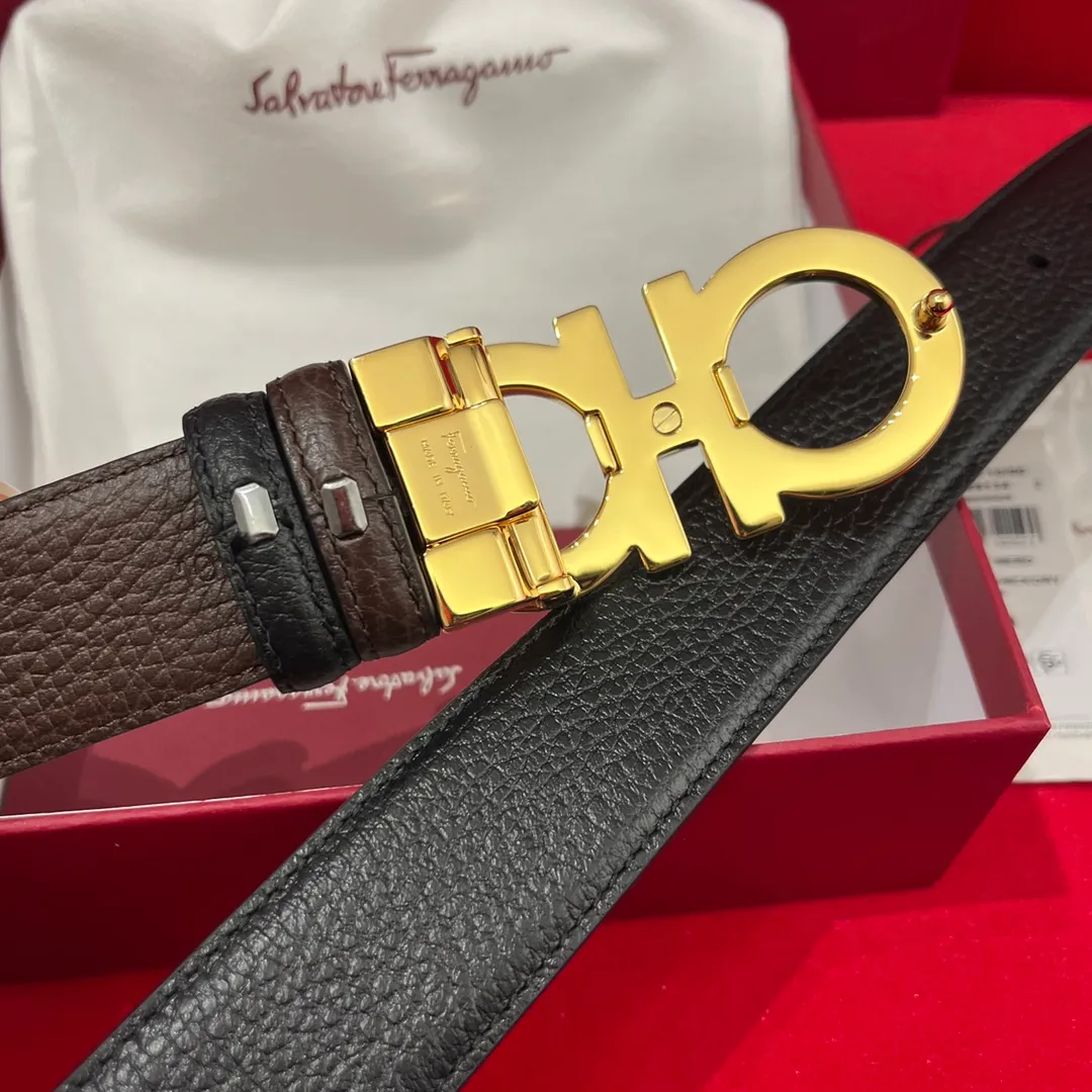 💰440💰Full package💰 💍Purchase level <Ferragamo> Ferragamo⚡️🌹Supports NXP chip scanning⚡️🌹Double-sided Italian imported original lychee pattern Non-market ordinary version Exquisite palladium-plated buckle⚡️🌹Width 35mm The belt is adjustable and can be cut as needed to achieve a slimming effect. Matches the original packaging of the picture