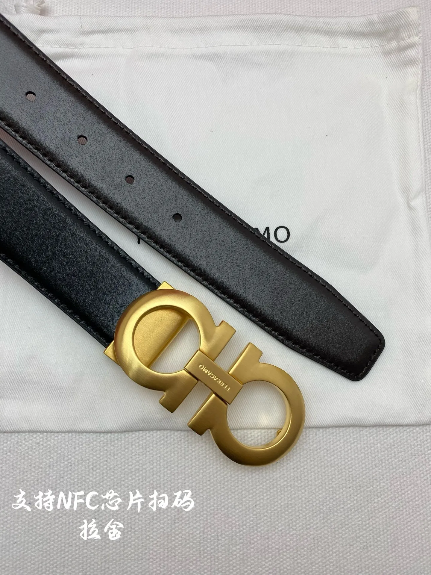 💰440💰Full package💰 💍Purchasing agent Ferragamo⚡️🌹3.5cm high-end customized men's belt, double-sided imported cowhide, you can choose to match it. Genuine material, very textured, fashionable and classic without losing style, can be cut by yourself