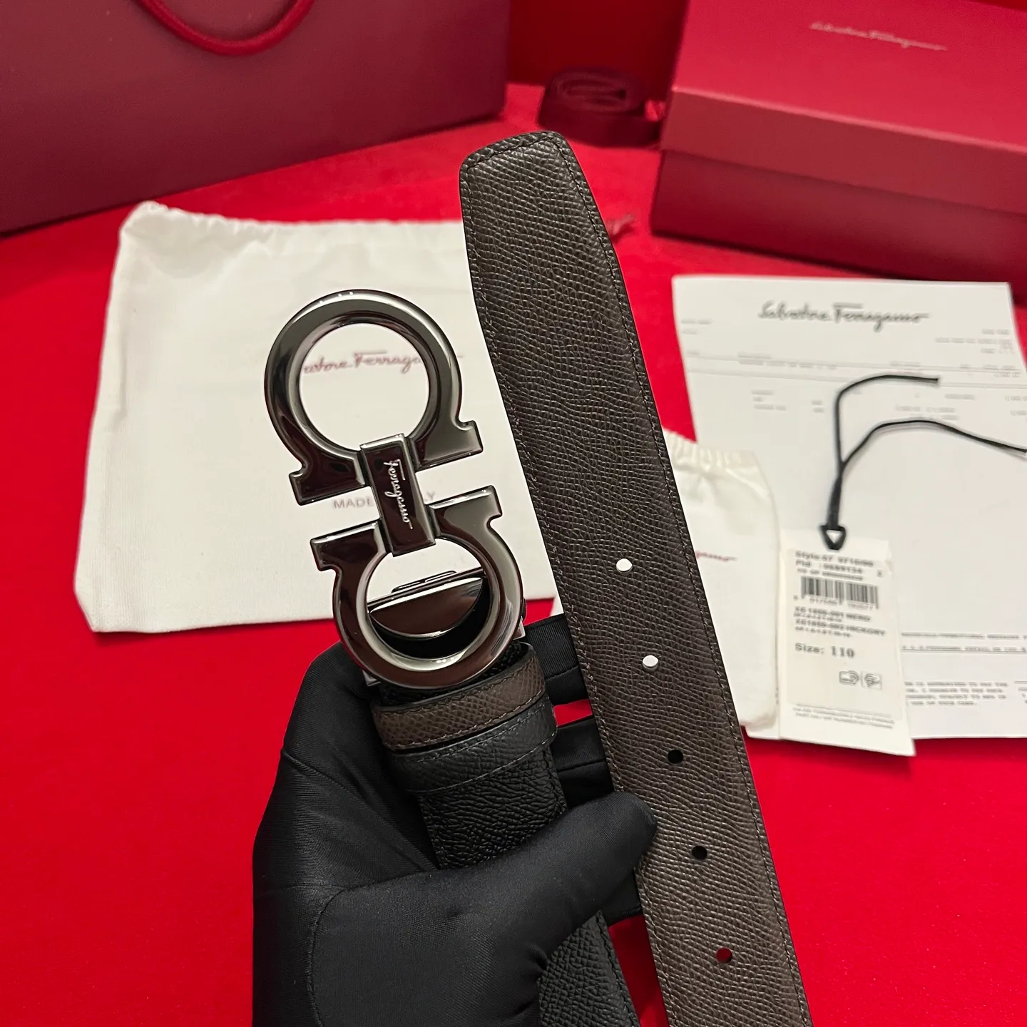 💰440💰Complete package💰 💍Purchasing-grade Ferragamo⚡️🌹Supports NXP chip scanning Double-sided Italian original leather Non-market ordinary version Exquisite palladium-plated buckle Width 3.5cm The belt is adjustable and can be cut as needed to achieve a slim fit