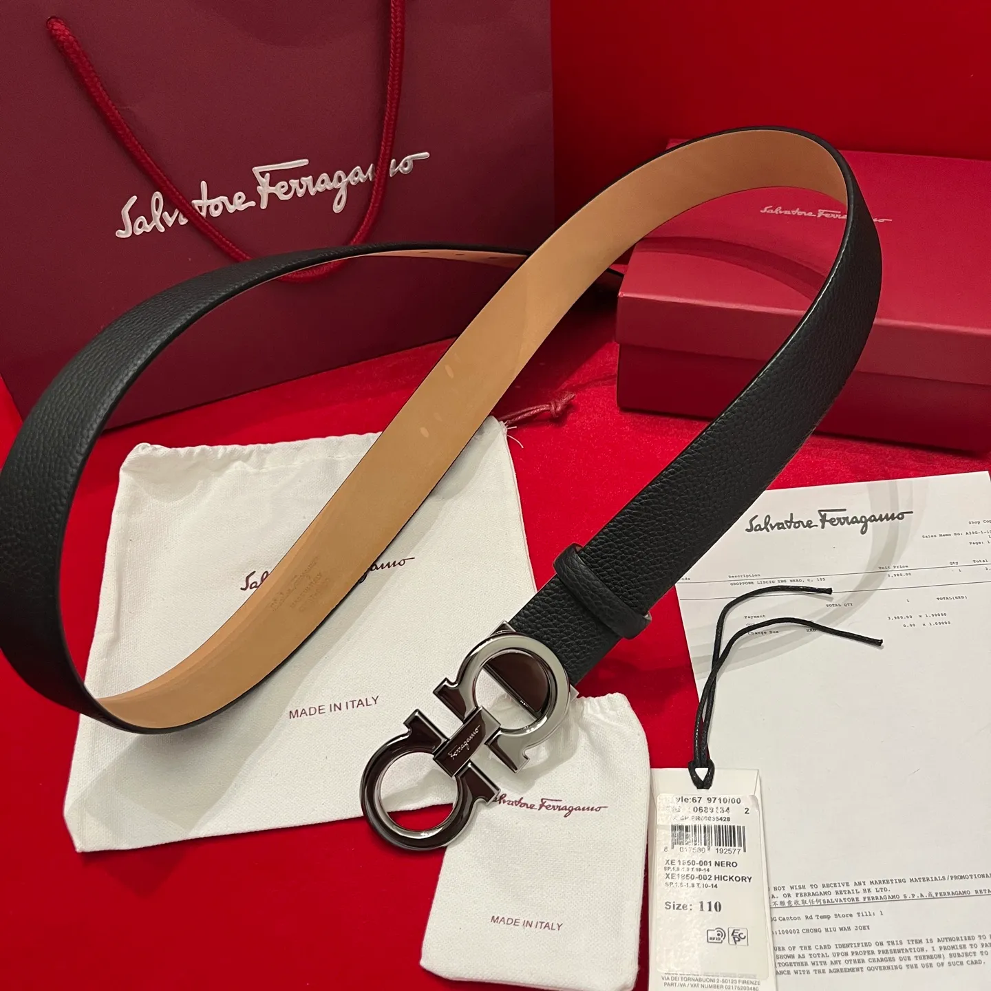 💰440💰Complete package💰 💍Purchasing-grade Ferragamo⚡️🌹Supports NXP chip scanning Double-sided Italian original leather Non-market ordinary version Exquisite palladium-plated buckle Width 3.5cm The belt is adjustable and can be cut as needed to achieve a slim fit