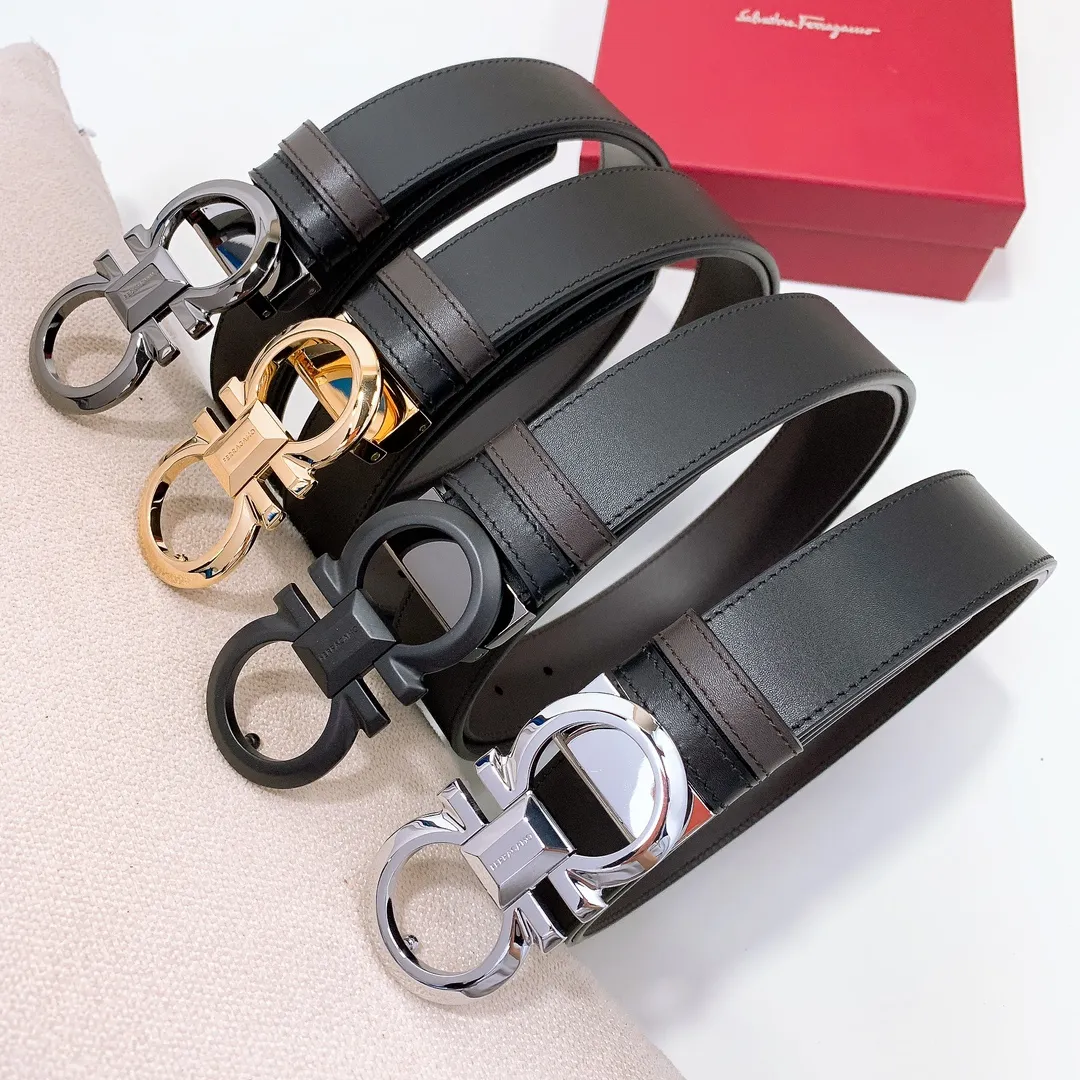💰440💰Full set of packaging💰 💍Purchase grade Ferragamo 3.5cm original leather. Precision brass hardware upgraded version nfc chip, genuine factory IP plating! Original match