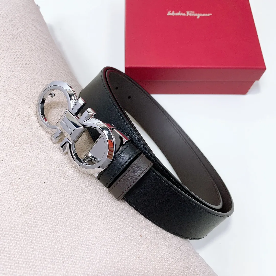 💰440💰Full set of packaging💰 💍Purchase grade Ferragamo 3.5cm original leather. Precision brass hardware upgraded version nfc chip, genuine factory IP plating! Original match