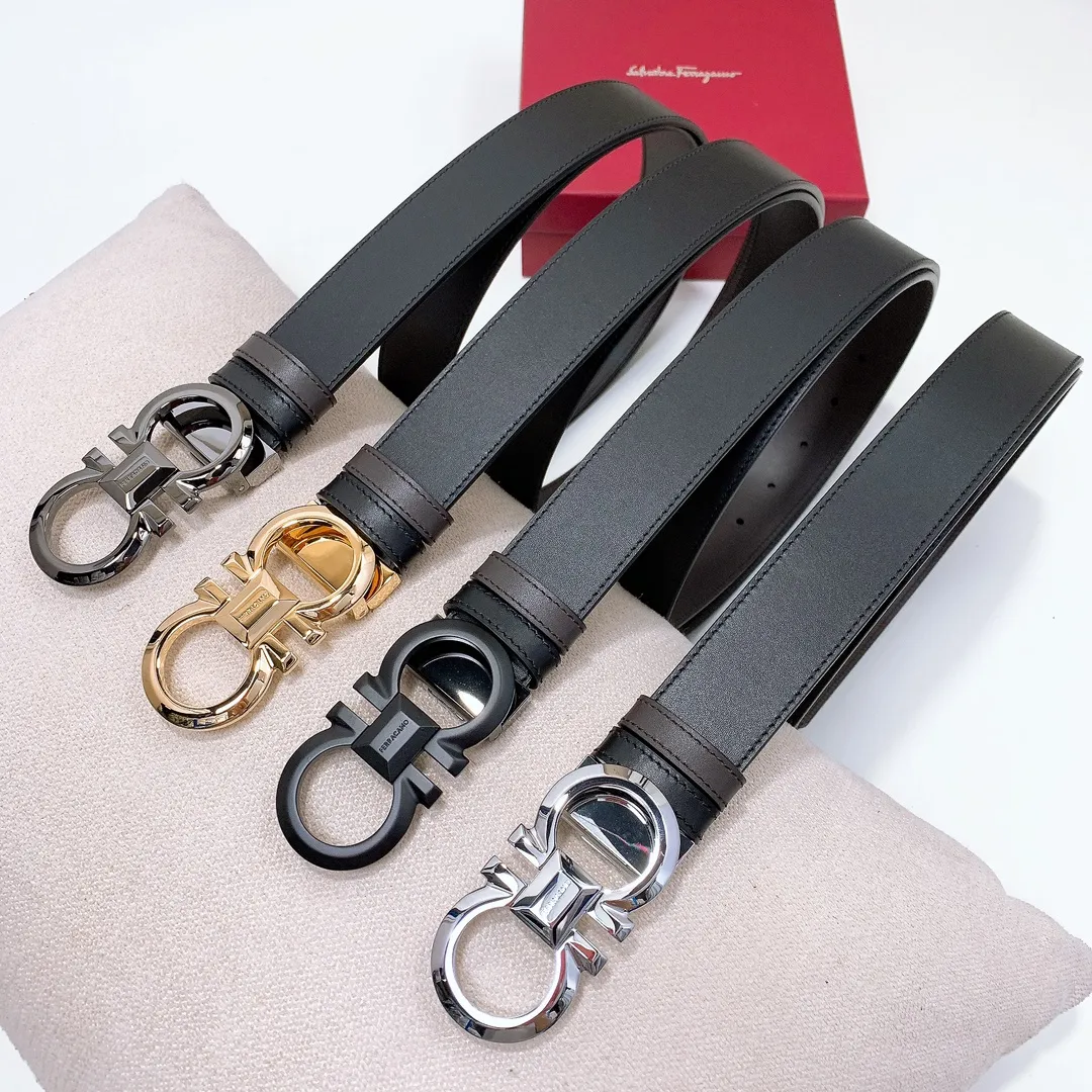 💰440💰Full set of packaging💰 💍Purchase grade Ferragamo 3.5cm original leather. Precision brass hardware upgraded version nfc chip, genuine factory IP plating! Original match
