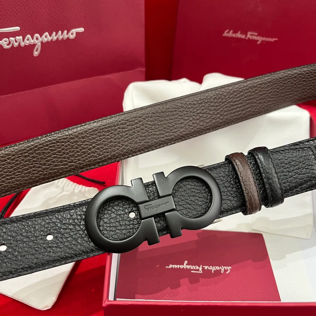 💰440💰Full package💰 💍Purchase level <Ferragamo> Ferragamo⚡️🌹Supports NXP chip scanning⚡️🌹Double-sided Italian imported original lychee pattern Non-market ordinary version Exquisite palladium-plated buckle⚡️🌹Width 35mm The belt is adjustable and can be cut as needed to achieve a slimming effect. Matches the original packaging of the picture