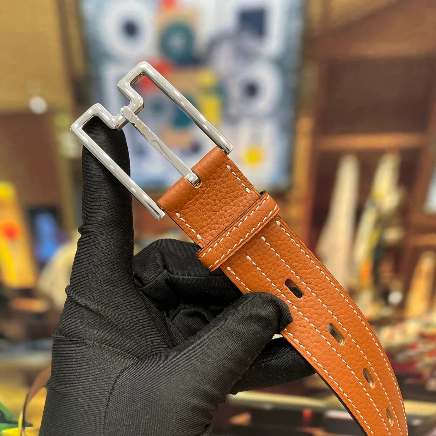 💰520💰Full set of packaging💰 💍Purchase level Hermes⚡️🌹The cabinet sister recommends sharing H Width 35mm Premium double-sided original leather with boutique buckle, boutique high quality⚡️🌹Seiko production, detailed pictures, gold medal sales cabinet sister real-life shooting, high-end luxury