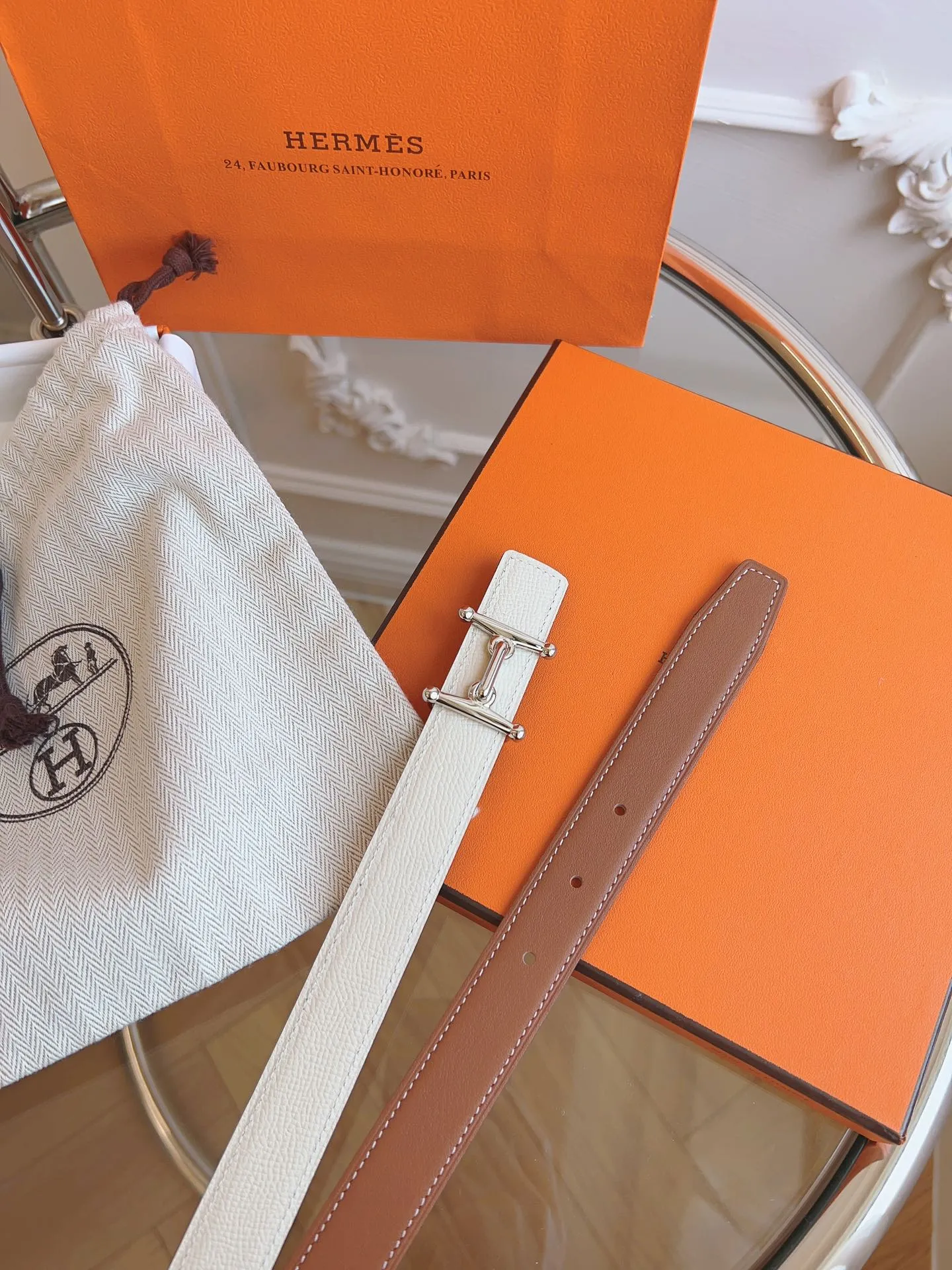 💰440💰Authentic packaging💰 💍Purchasing agent grade "HERMES"🇫🇷French original EPSOM elephant gray/all-steel hardware The quality is beyond doubt, there is no better, only the best. Size 2.4 cm