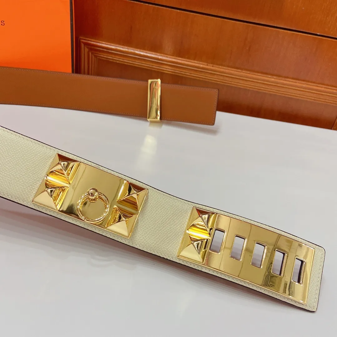 💰680💰Full package💰 💍Purchasing-grade Hermes HERMES 45mm belt and girdle, fine hardware, with plain calfskin, 5-hole adjustment. Sizes 75€ to 100€