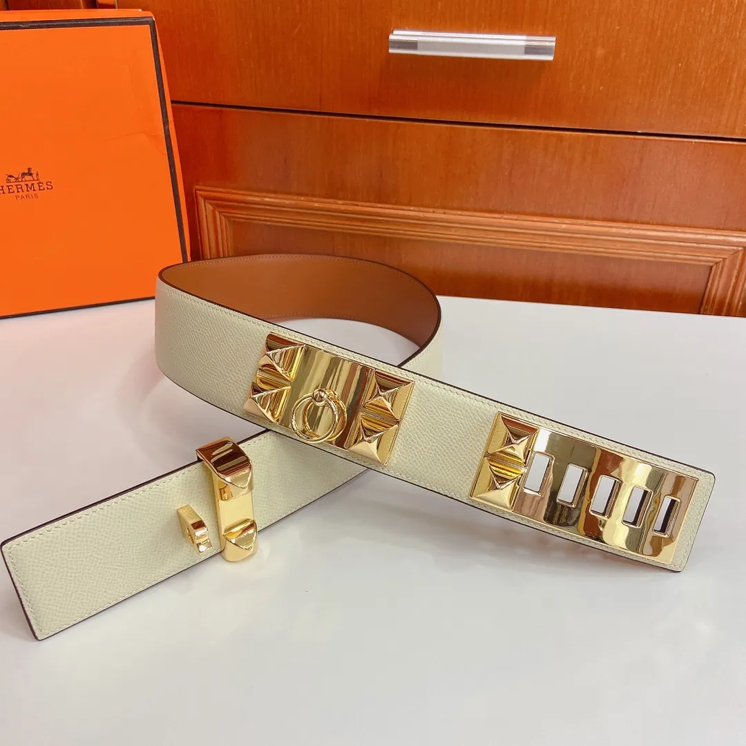 💰680💰Full package💰 💍Purchasing-grade Hermes HERMES 45mm belt and girdle, fine hardware, with plain calfskin, 5-hole adjustment. Sizes 75€ to 100€