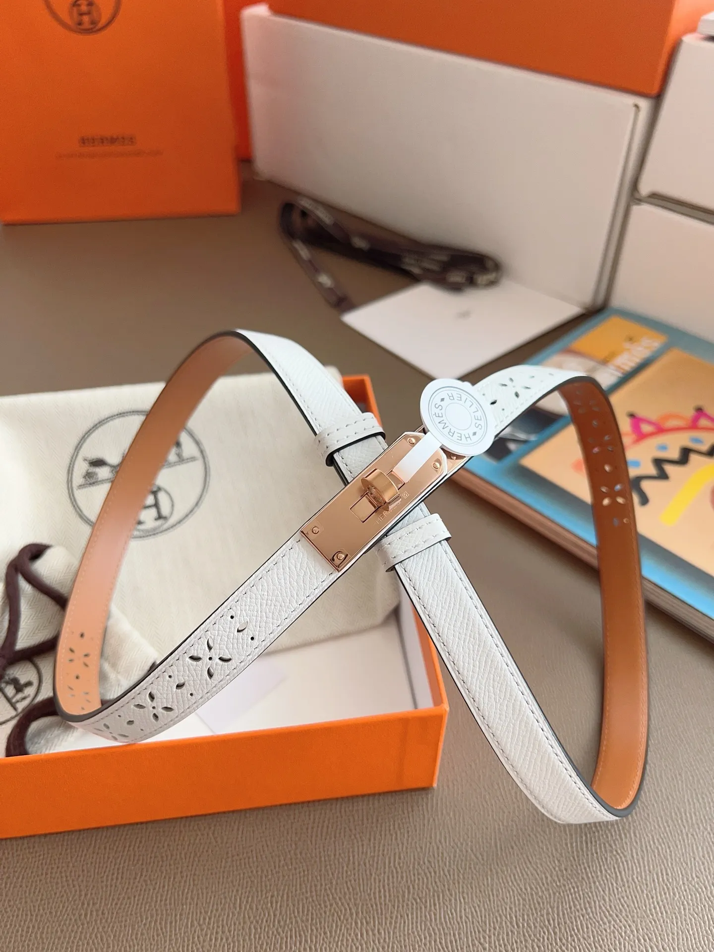 💰498💰Full package💰 💍Purchase level Hermès "HERMES" upgraded version 2025, brand new semi-handmade Kelly belt colors are black/gold/elephant gray/white/etc., original EPSOM leather, quality is beyond doubt