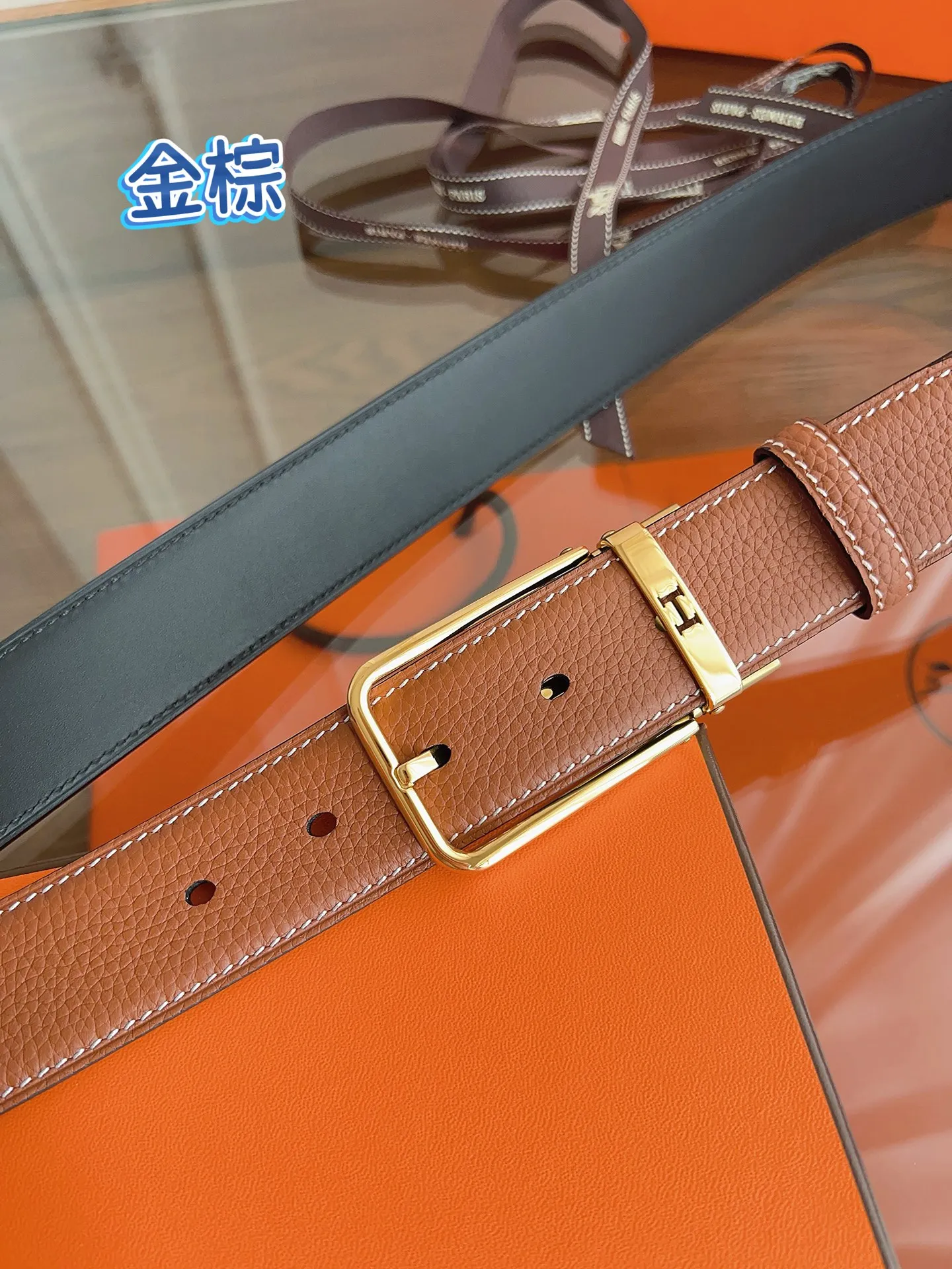 💰480💰Full package💰 💍Purchasing grade Hermes HERMES⚡️🌹Latest design Purchasing quality The belt is made of imported high-quality Togo leather, with a fine steel metal traditional small pin buckle. The craftsmanship details are in place. Pay attention to details and never lose to details. Width 3.5cm