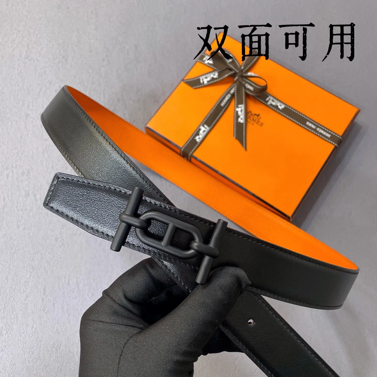 💰480💰Full set of packaging💰 💍Purchase level Hermes - 32mm width, exquisite, double-sided, original leather, with exquisite buckle, exquisite and high quality, exquisite production, detailed pictures, physical shooting, high-end luxury