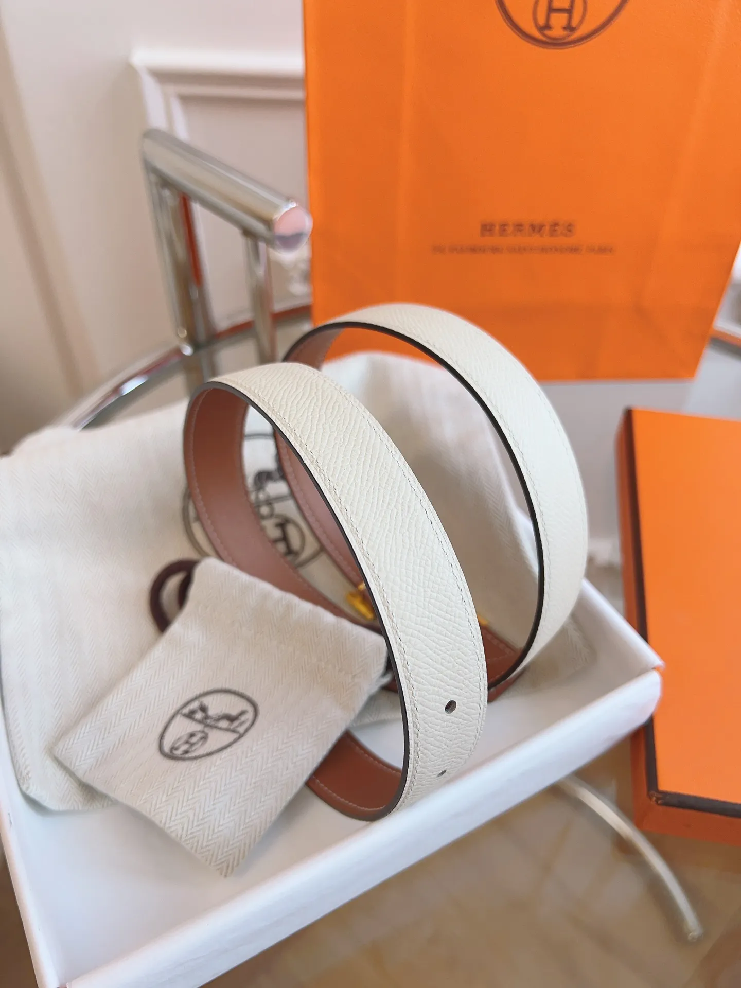 💰440💰Authentic packaging💰 💍Purchasing agent grade "HERMES"🇫🇷French original EPSOM elephant gray/all-steel hardware The quality is beyond doubt, there is no better, only the best. Size 2.4 cm