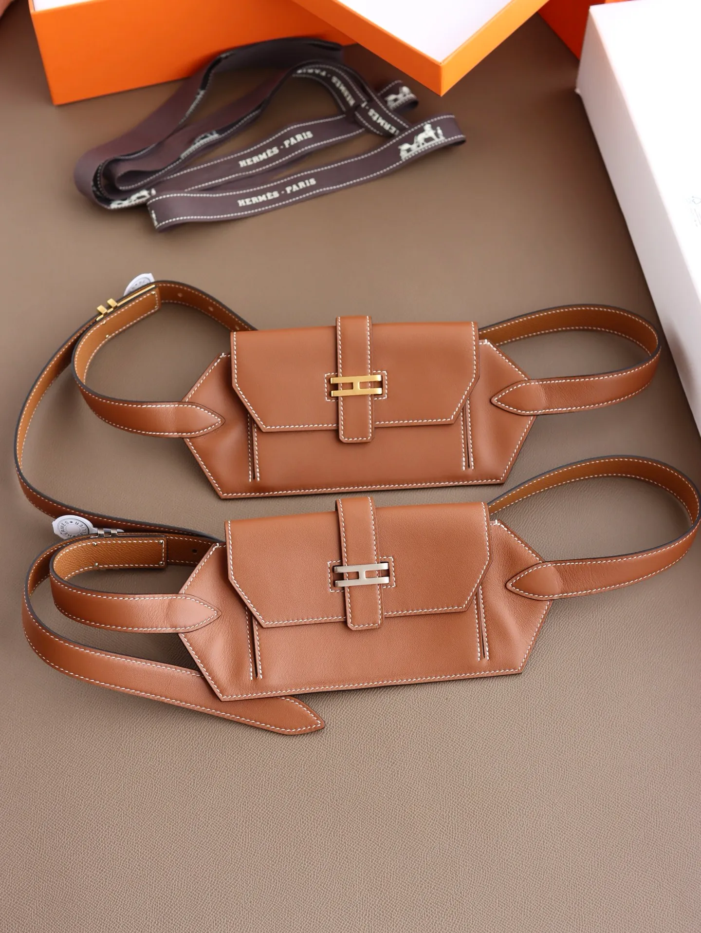 HERMES Hermès pure handmade waist bag/collection picture